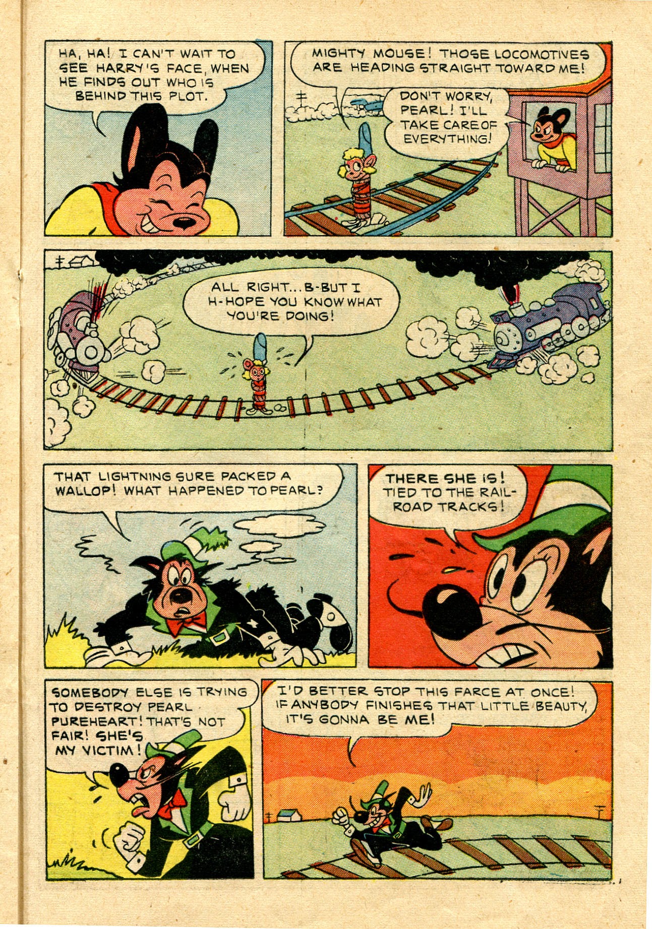 Read online Paul Terry's Mighty Mouse Comics comic -  Issue #22 - 29