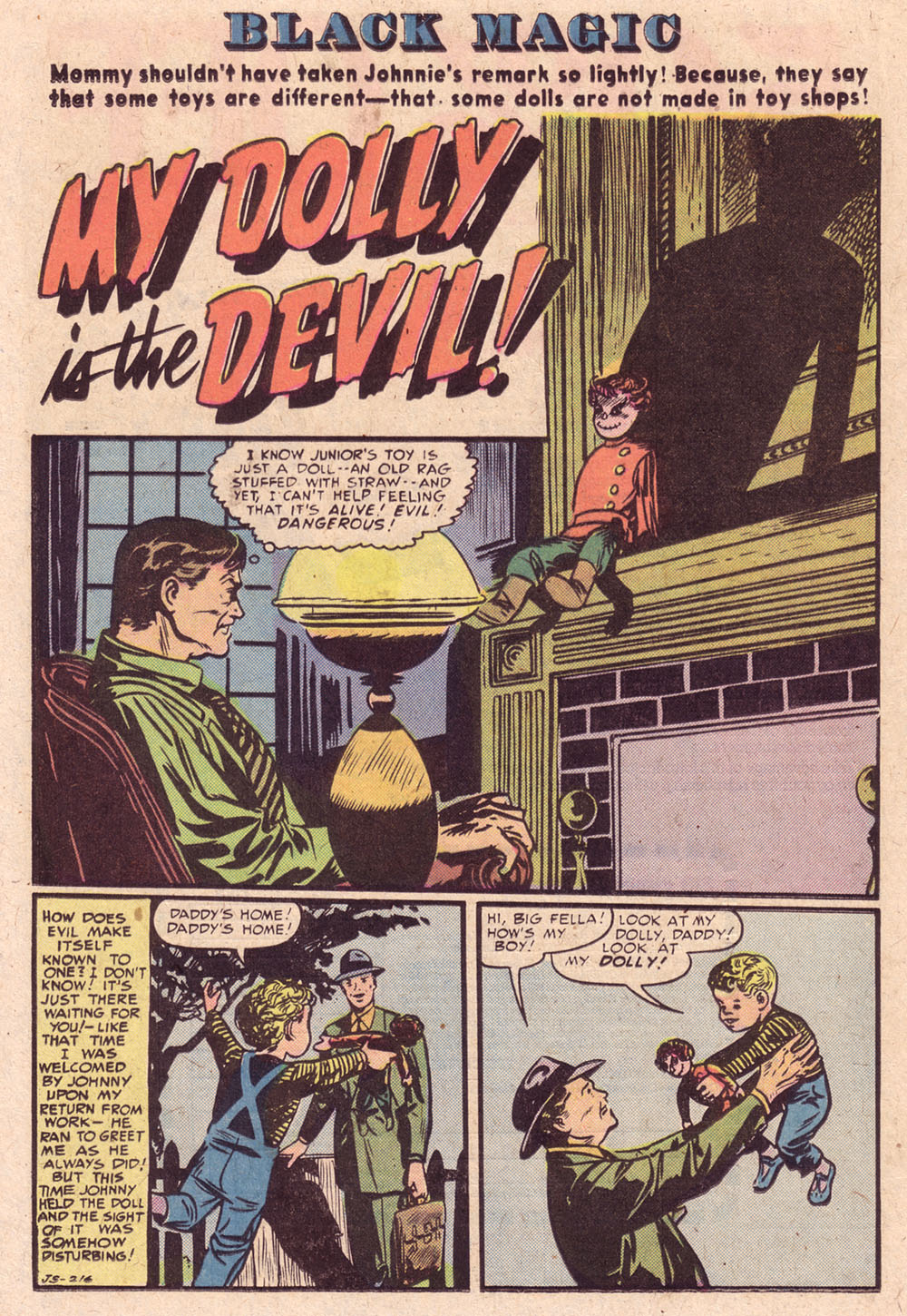Read online Black Magic (1950) comic -  Issue #1 - 13