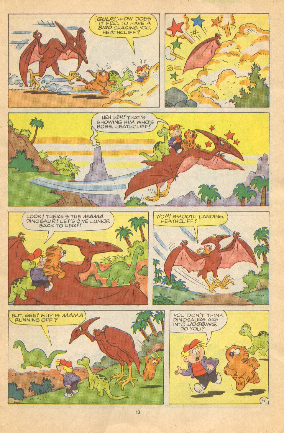 Read online Heathcliff's Funhouse comic -  Issue #9 - 10