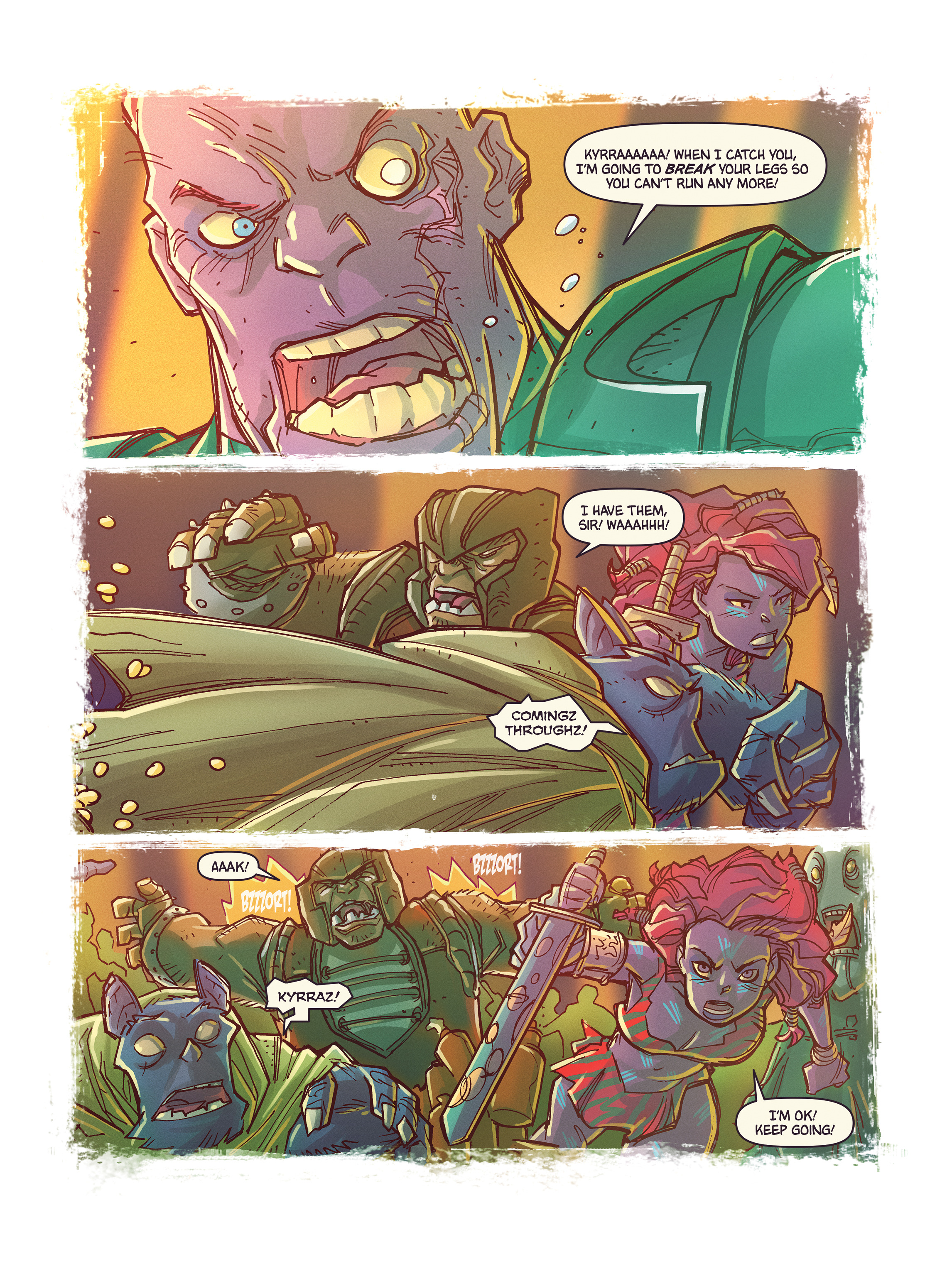 Read online Kyrra: Alien Jungle Girl comic -  Issue #9 - 5