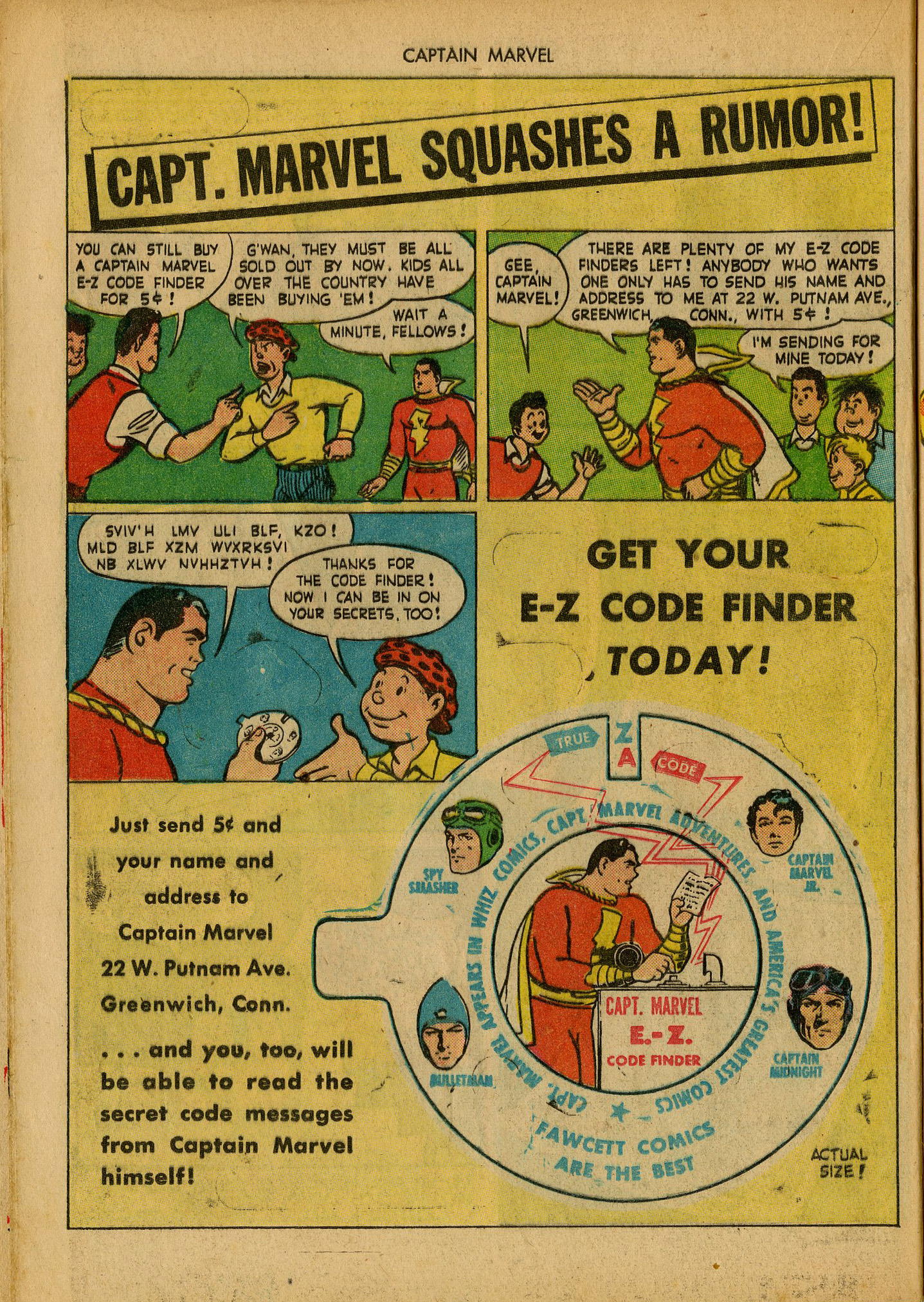 Read online Captain Marvel Adventures comic -  Issue #25 - 52