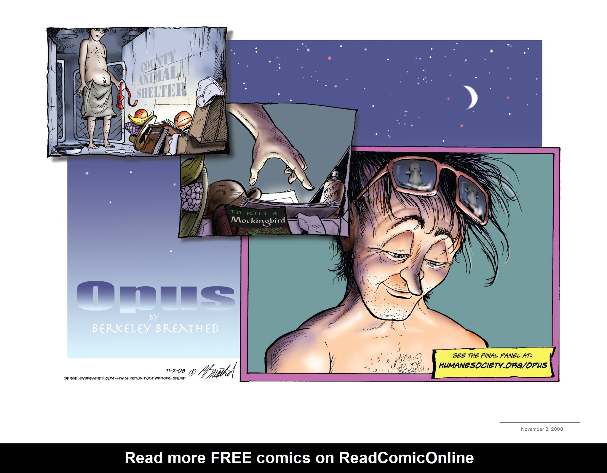 Read online Opus Complete Sunday Strips From 2003-2008 comic -  Issue # TPB (Part 3) - 68