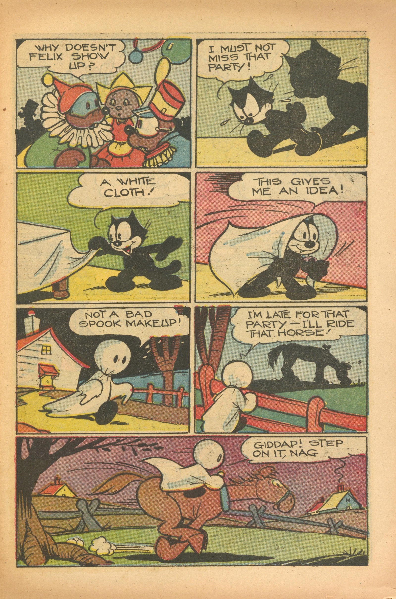 Read online Felix the Cat (1951) comic -  Issue #30 - 9