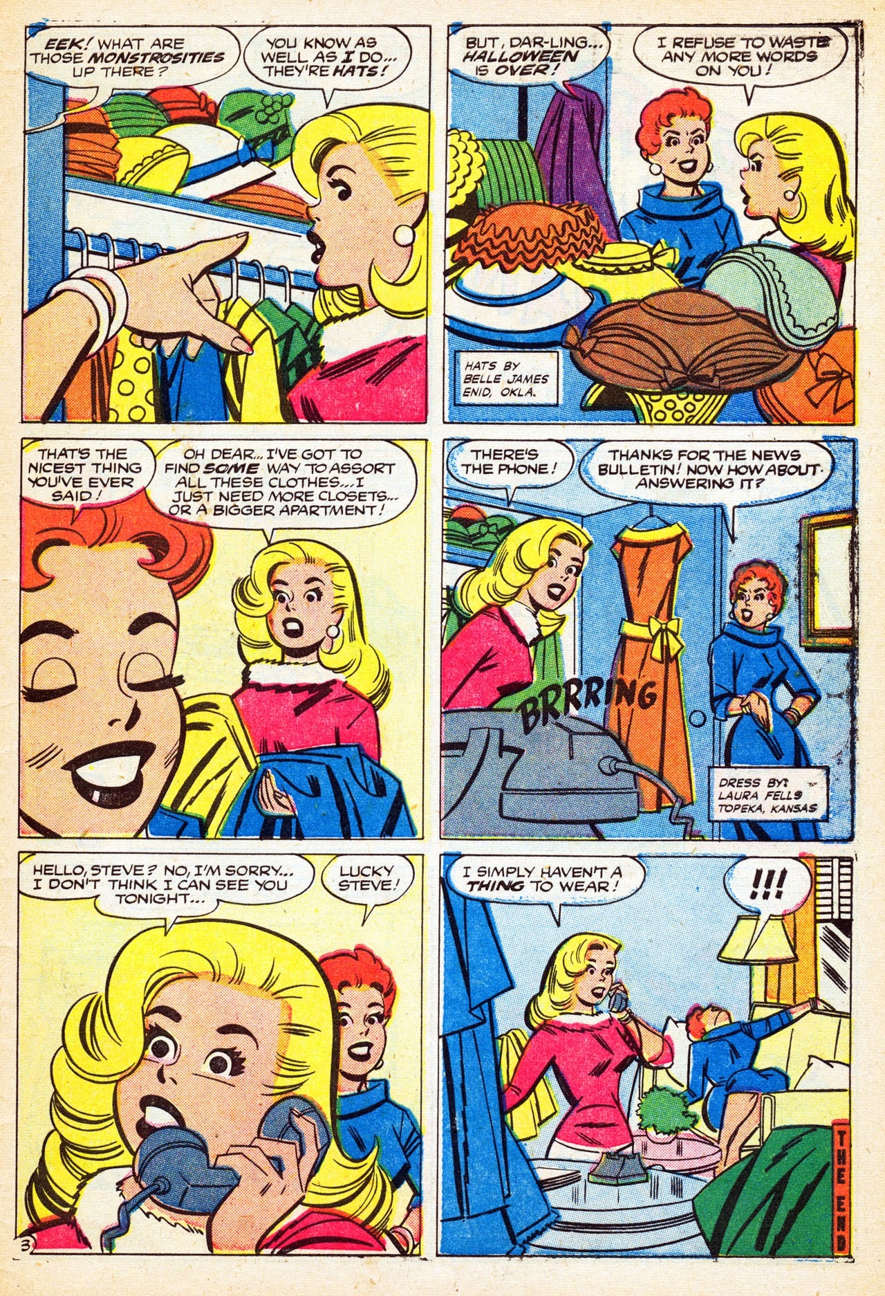 Read online Sherry the Showgirl (1957) comic -  Issue #7 - 31