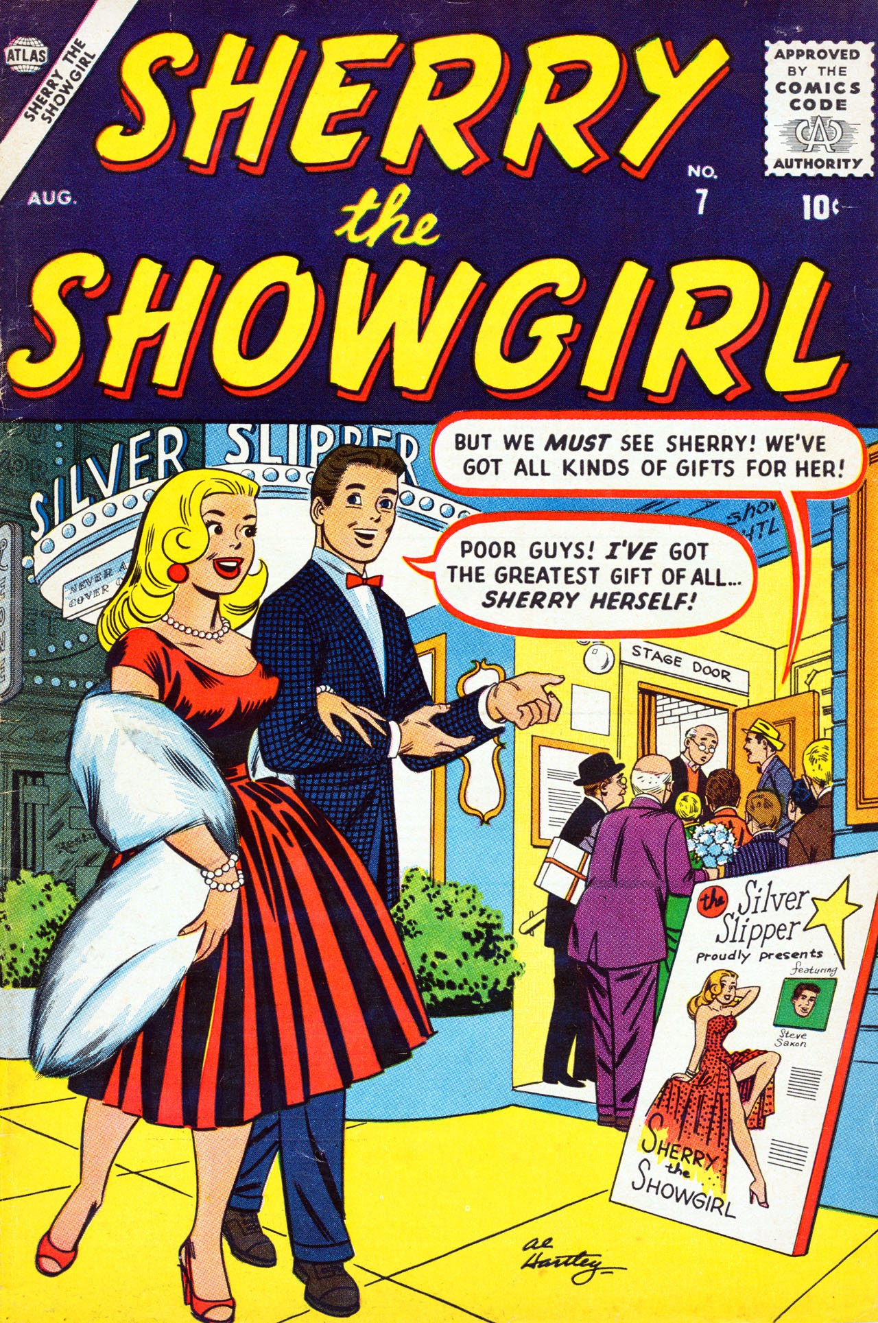 Read online Sherry the Showgirl (1957) comic -  Issue #7 - 1