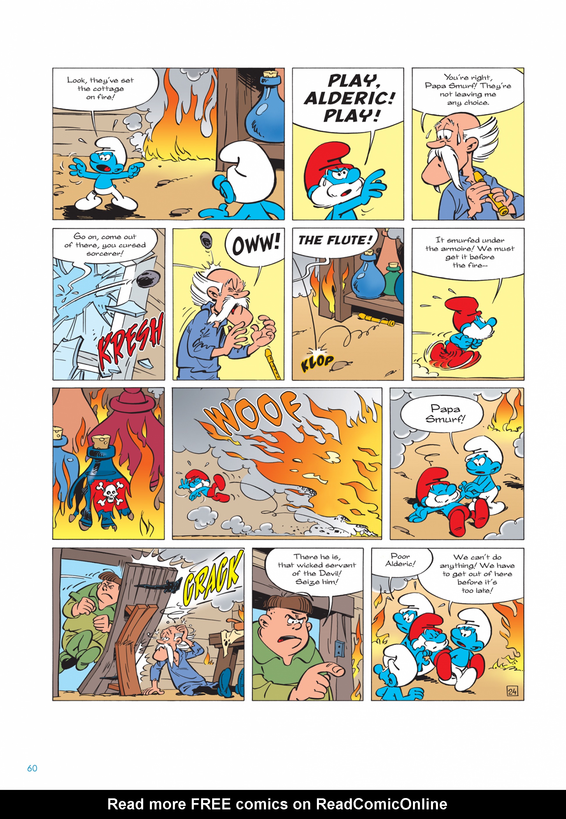 Read online The Smurfs comic -  Issue #25 - 61