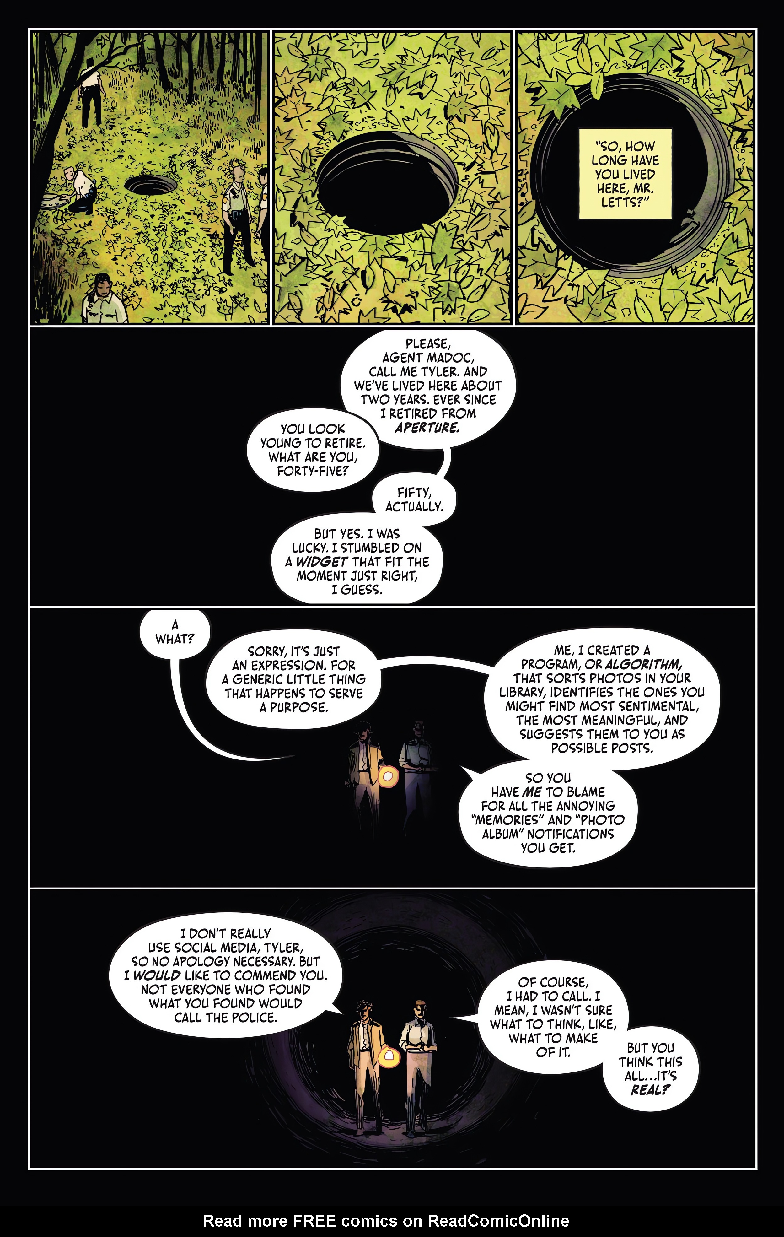 Read online Dark Spaces: Dungeon comic -  Issue #1 - 18