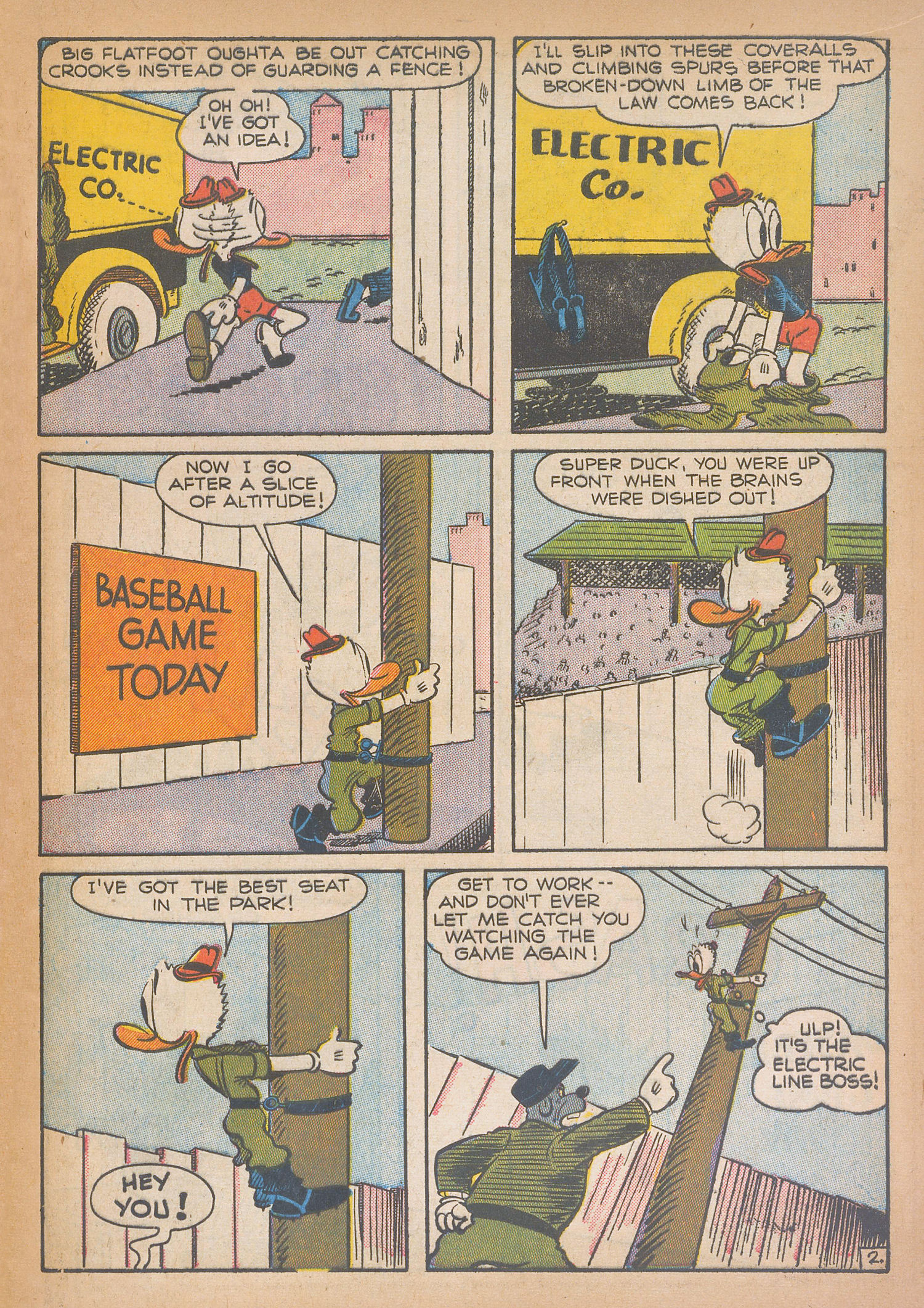 Read online Super Duck Comics comic -  Issue #22 - 13