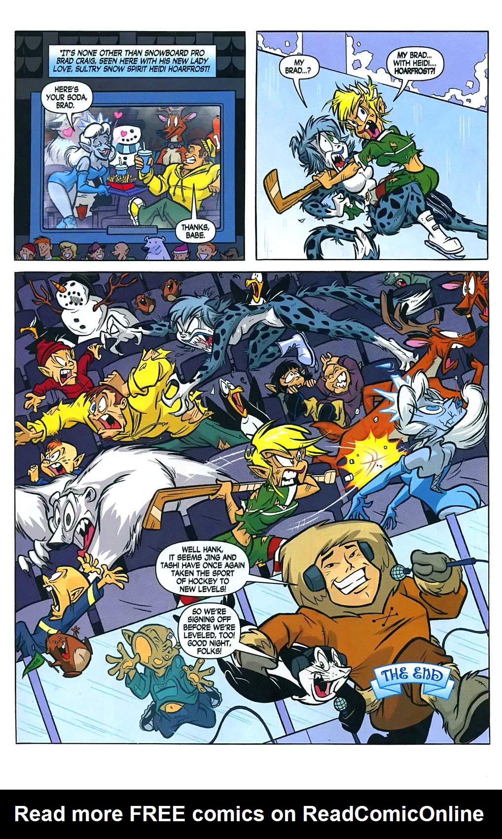 Read online Jingle Belle: The Fight Before Christmas comic -  Issue # Full - 10
