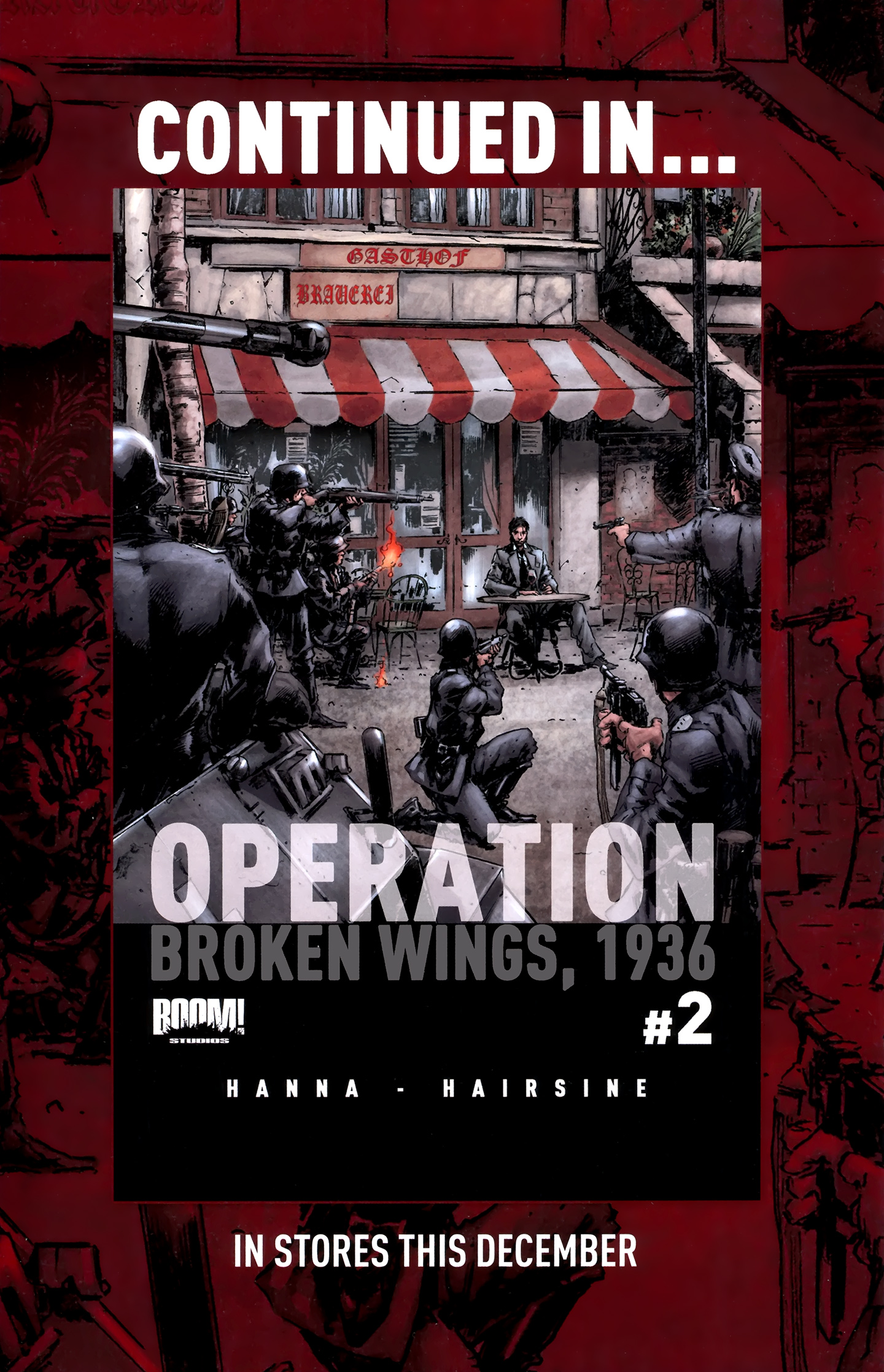 Read online Operation: Broken Wings, 1936 comic -  Issue #1 - 23