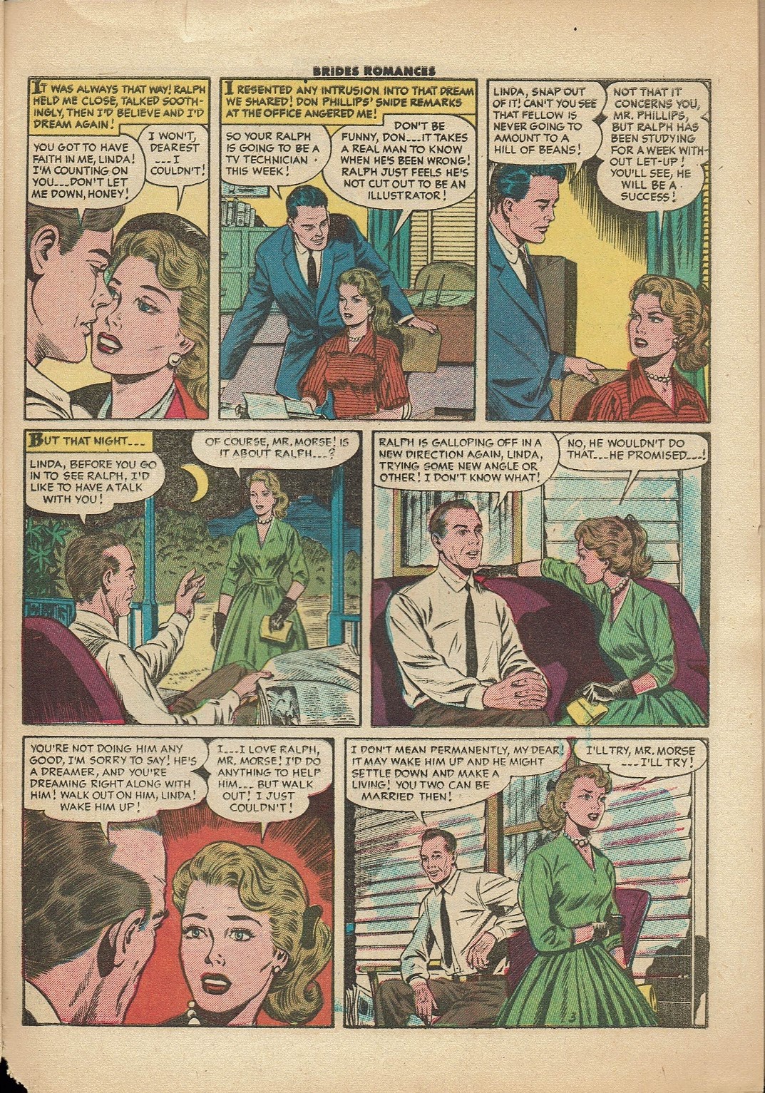 Read online Brides Romances comic -  Issue #17 - 29