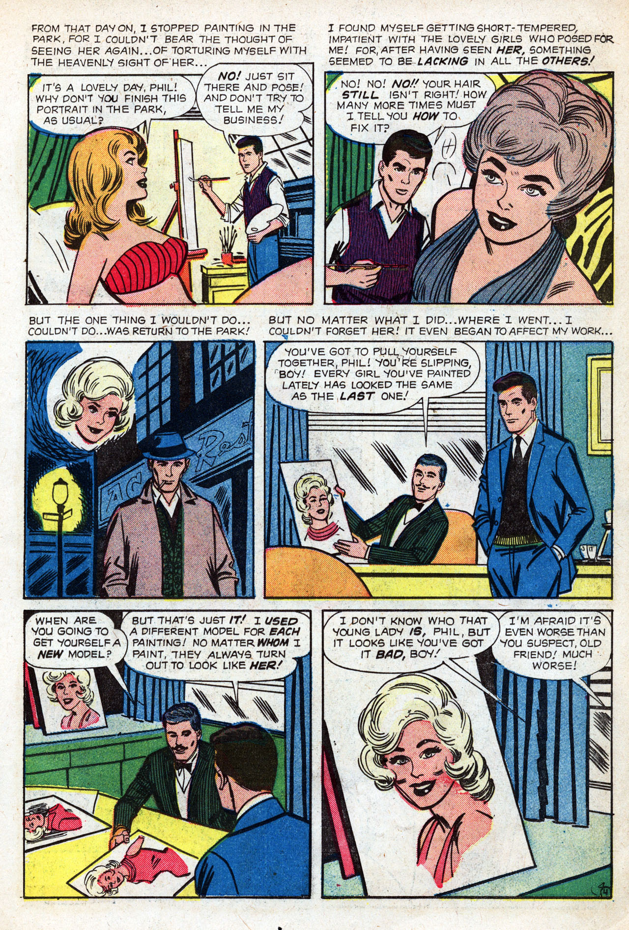 Read online Love Romances comic -  Issue #105 - 23