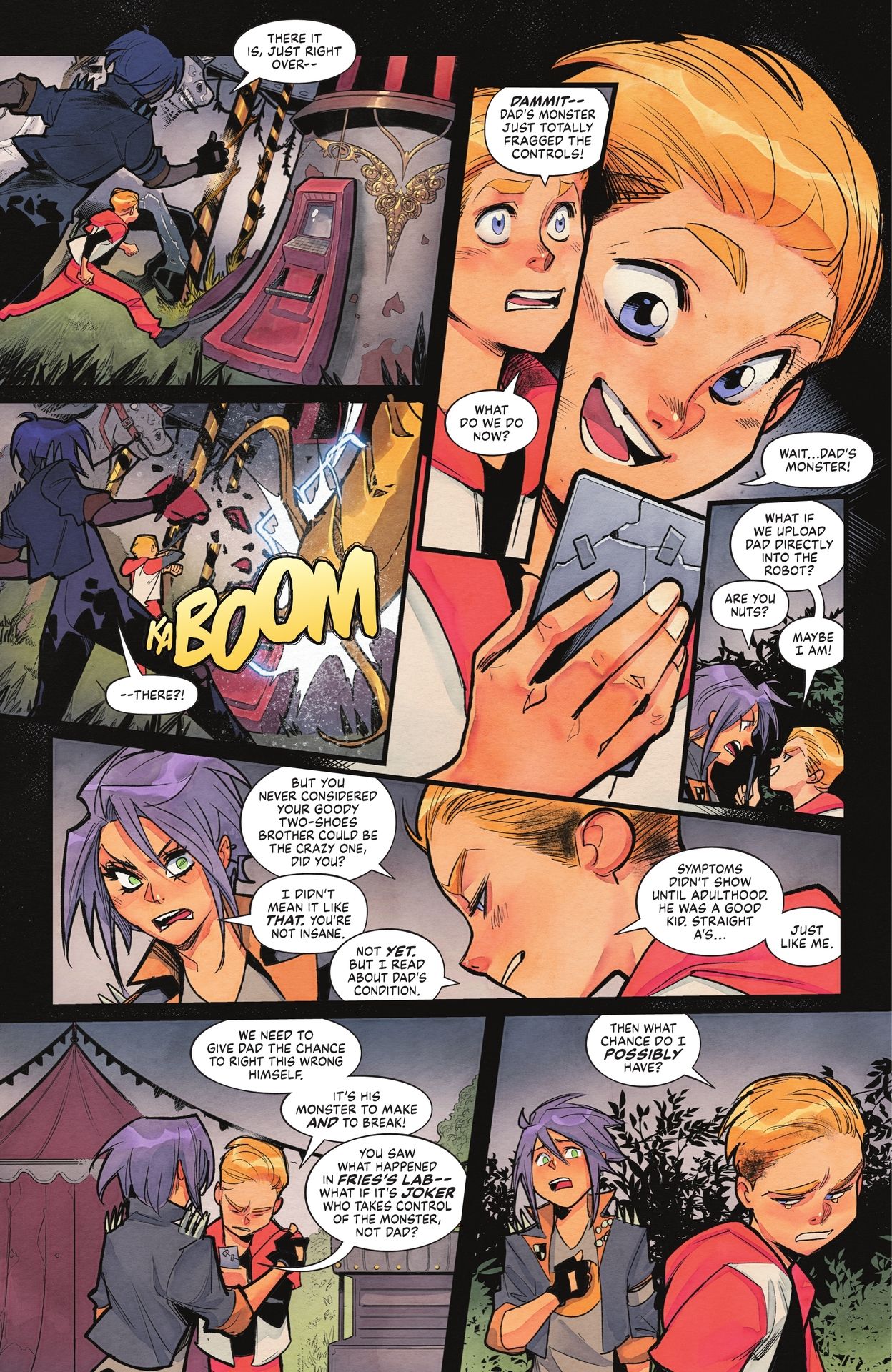 Read online Batman: White Knight Presents - Generation Joker comic -  Issue #6 - 12