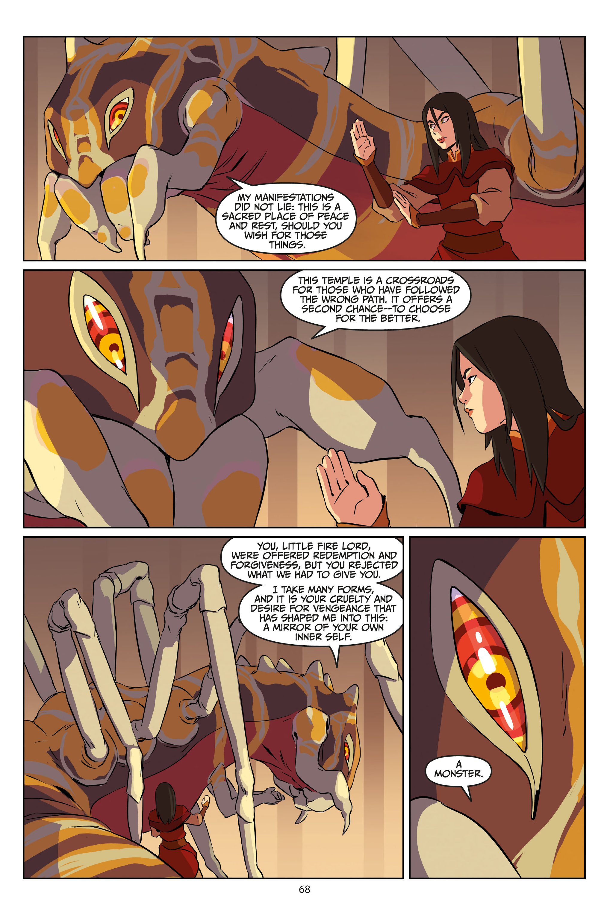 Read online Avatar: The Last Airbender - Azula in the Spirit Temple comic -  Issue # TPB - 69