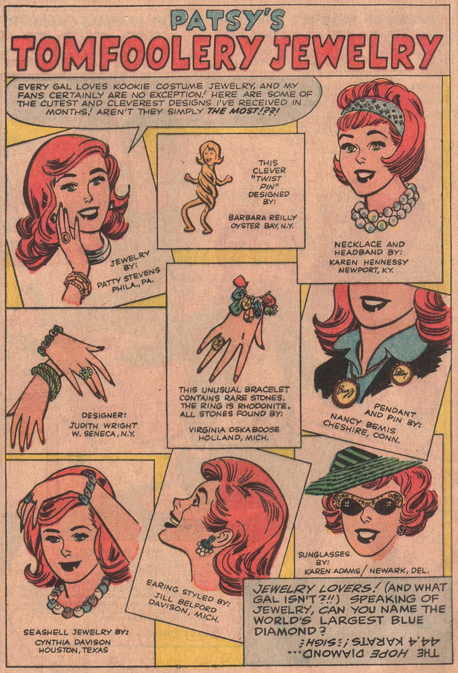 Read online Patsy Walker's Fashion Parade comic -  Issue # Full - 4