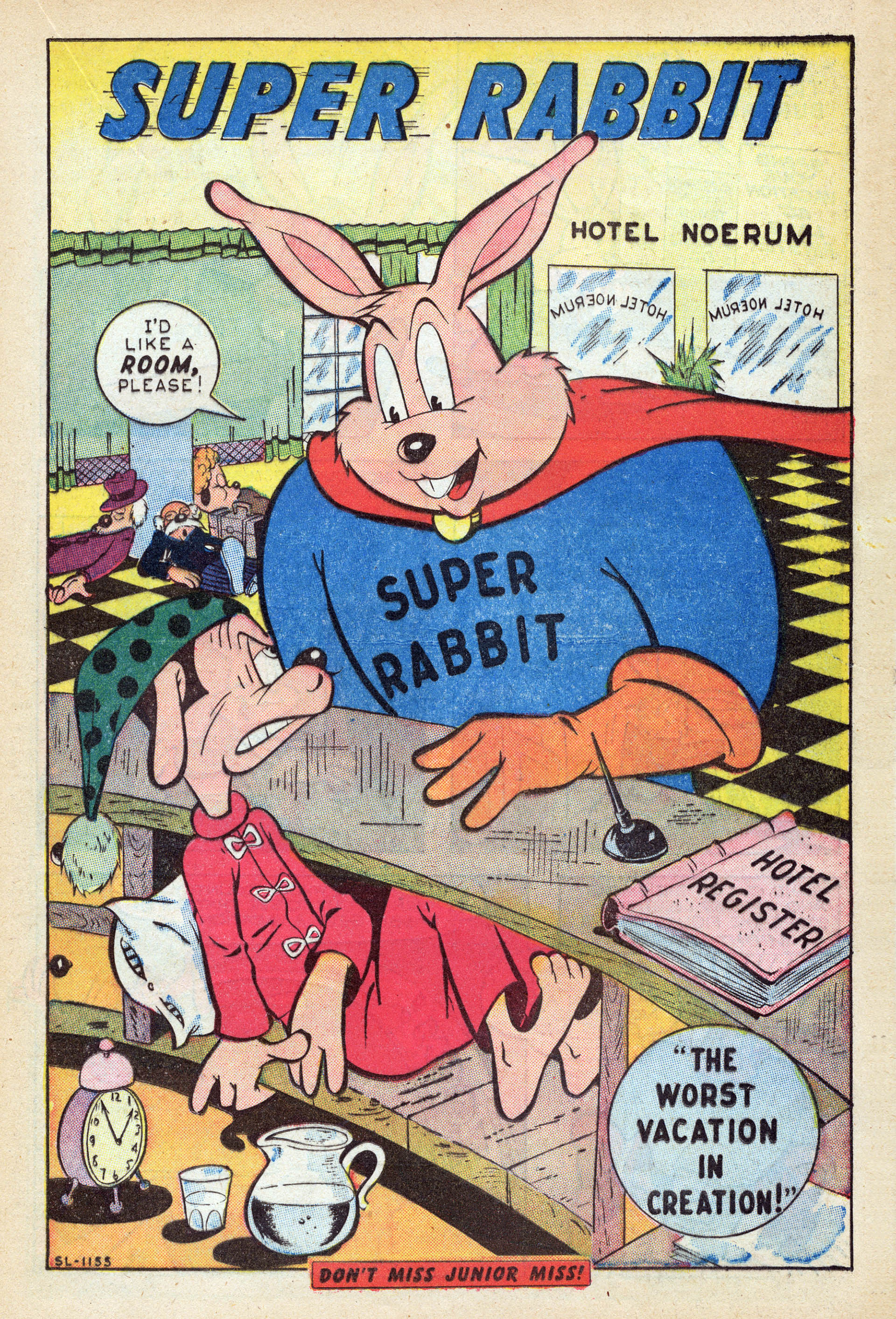 Read online Super Rabbit comic -  Issue #10 - 21