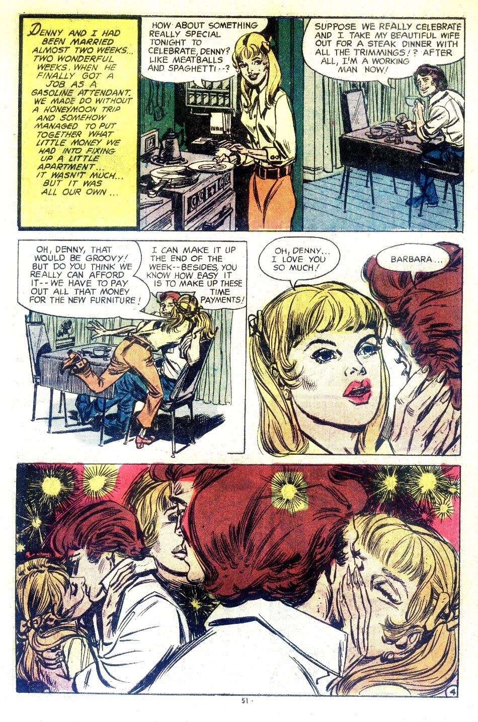 Read online Young Love (1963) comic -  Issue #109 - 51