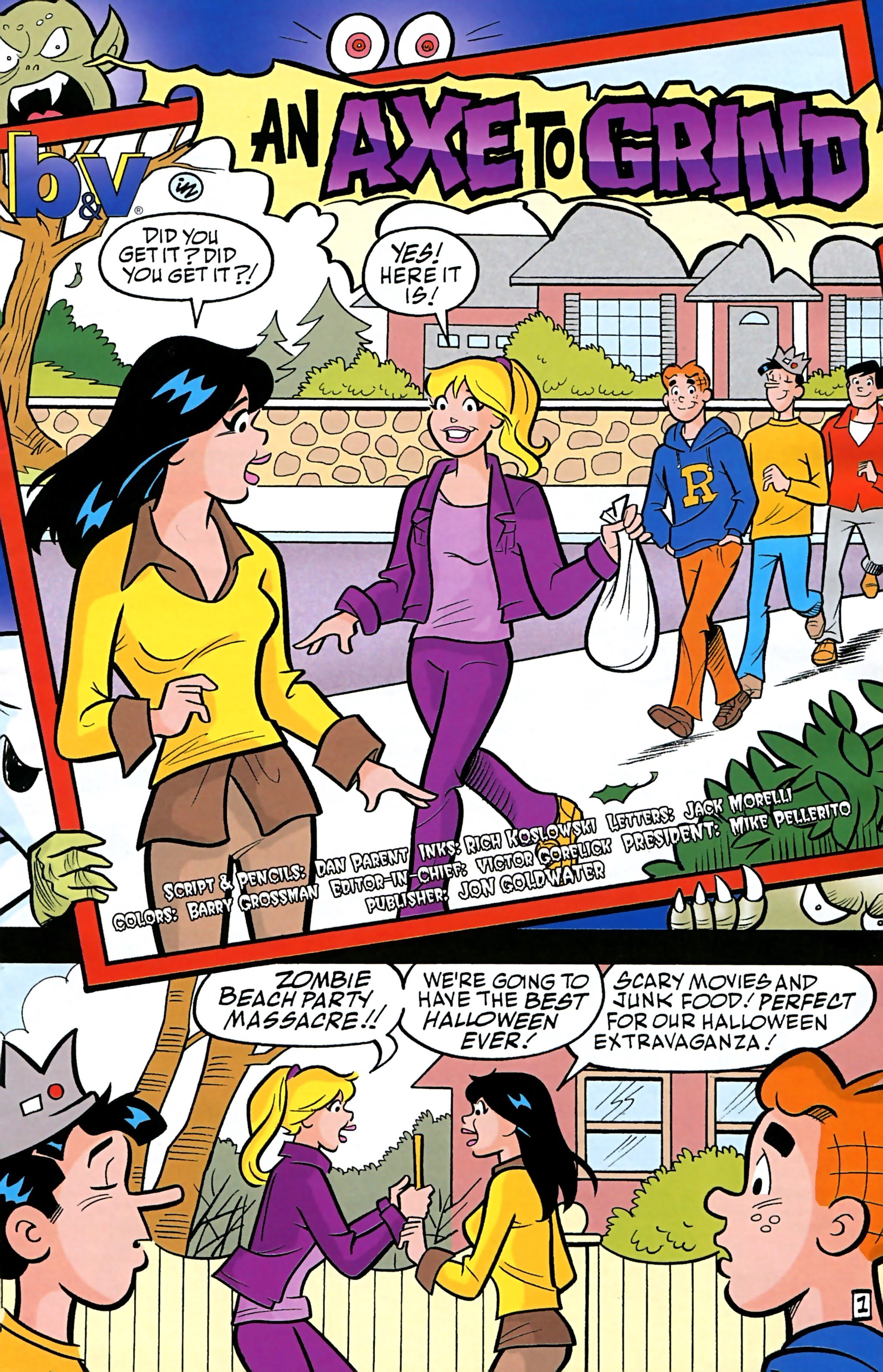 Read online Betty and Veronica: Halloween ComicFest comic -  Issue # Full - 3