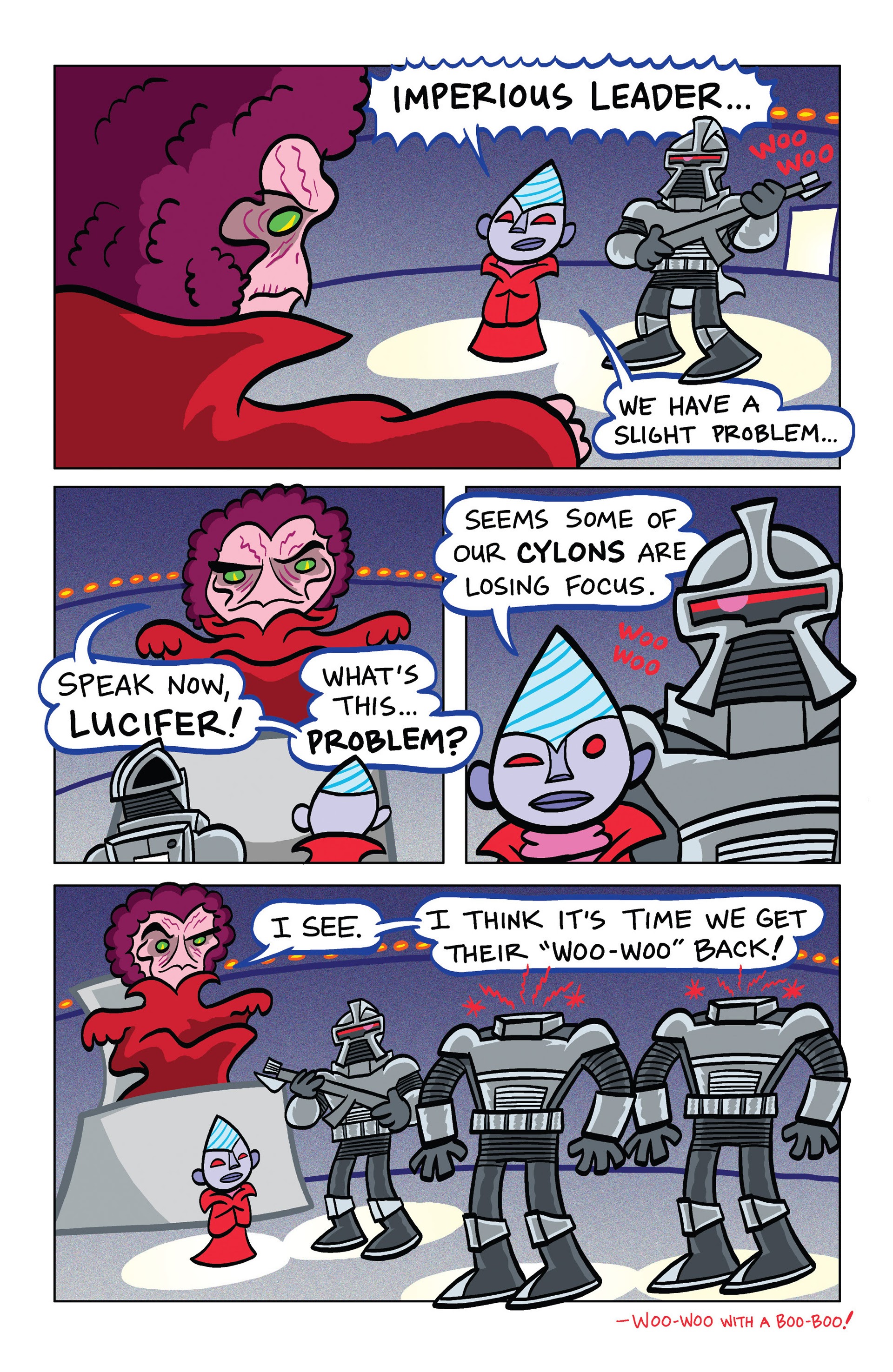Read online Li'l Battlestar Galactica comic -  Issue # Full - 22