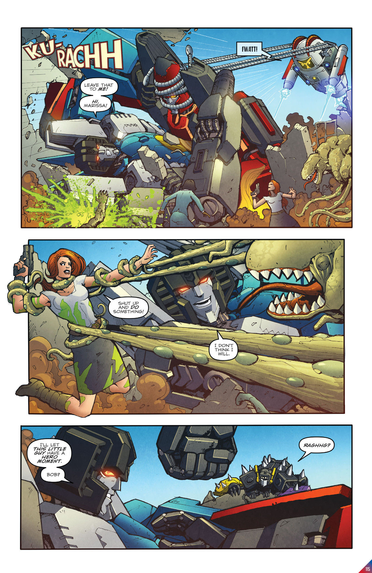 Read online Transformers: The IDW Collection Phase Three comic -  Issue # TPB 1 (Part 2) - 13