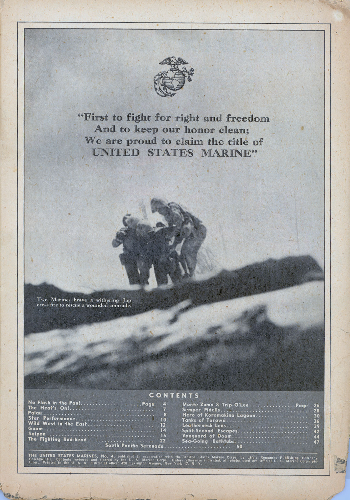 Read online United States Marines comic -  Issue #4 - 3