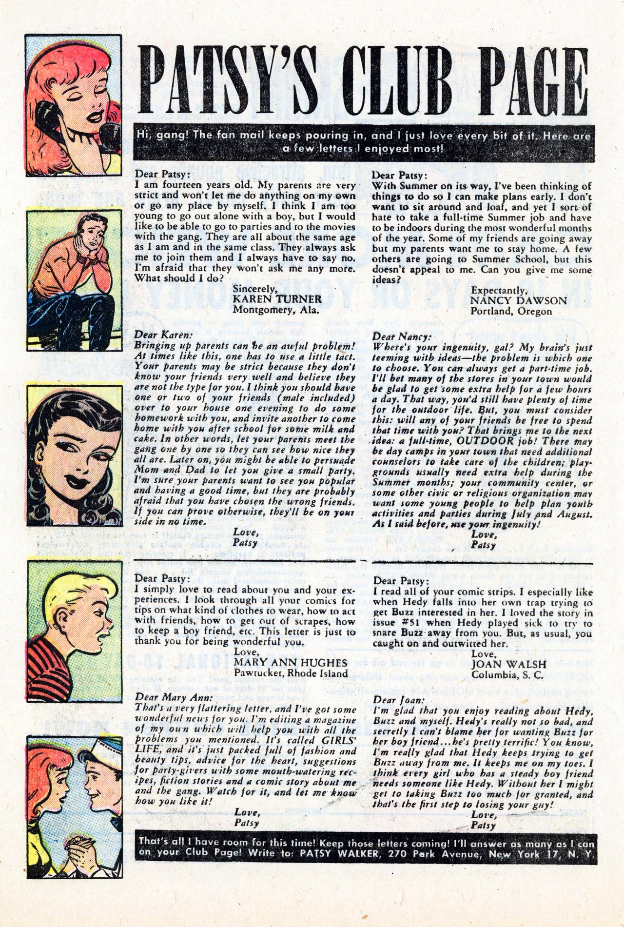 Read online Patsy Walker comic -  Issue #52 - 42