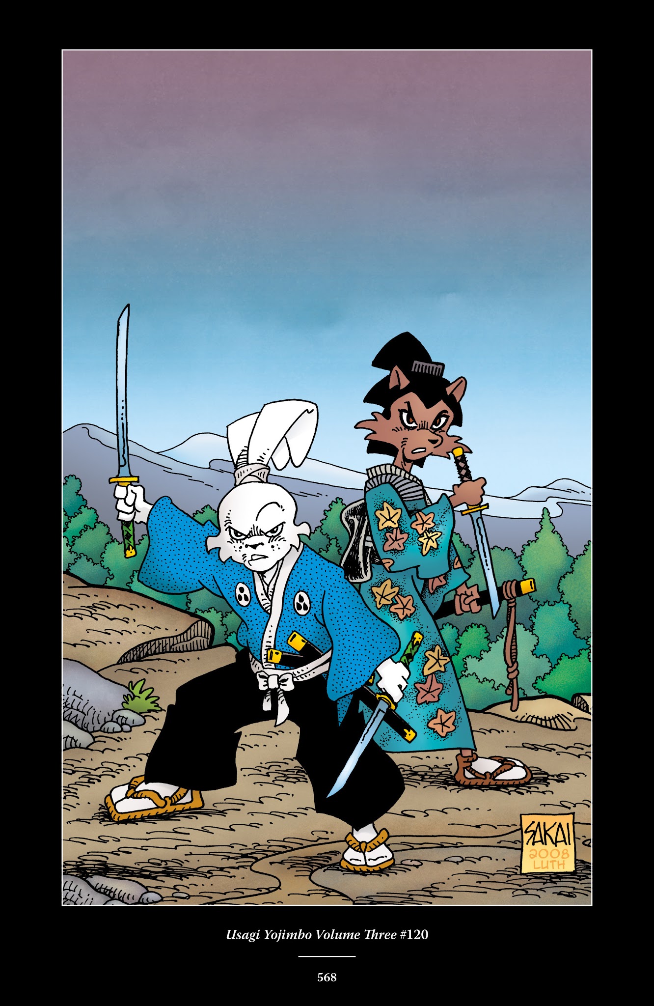 Read online The Usagi Yojimbo Saga comic -  Issue # TPB 7 - 559