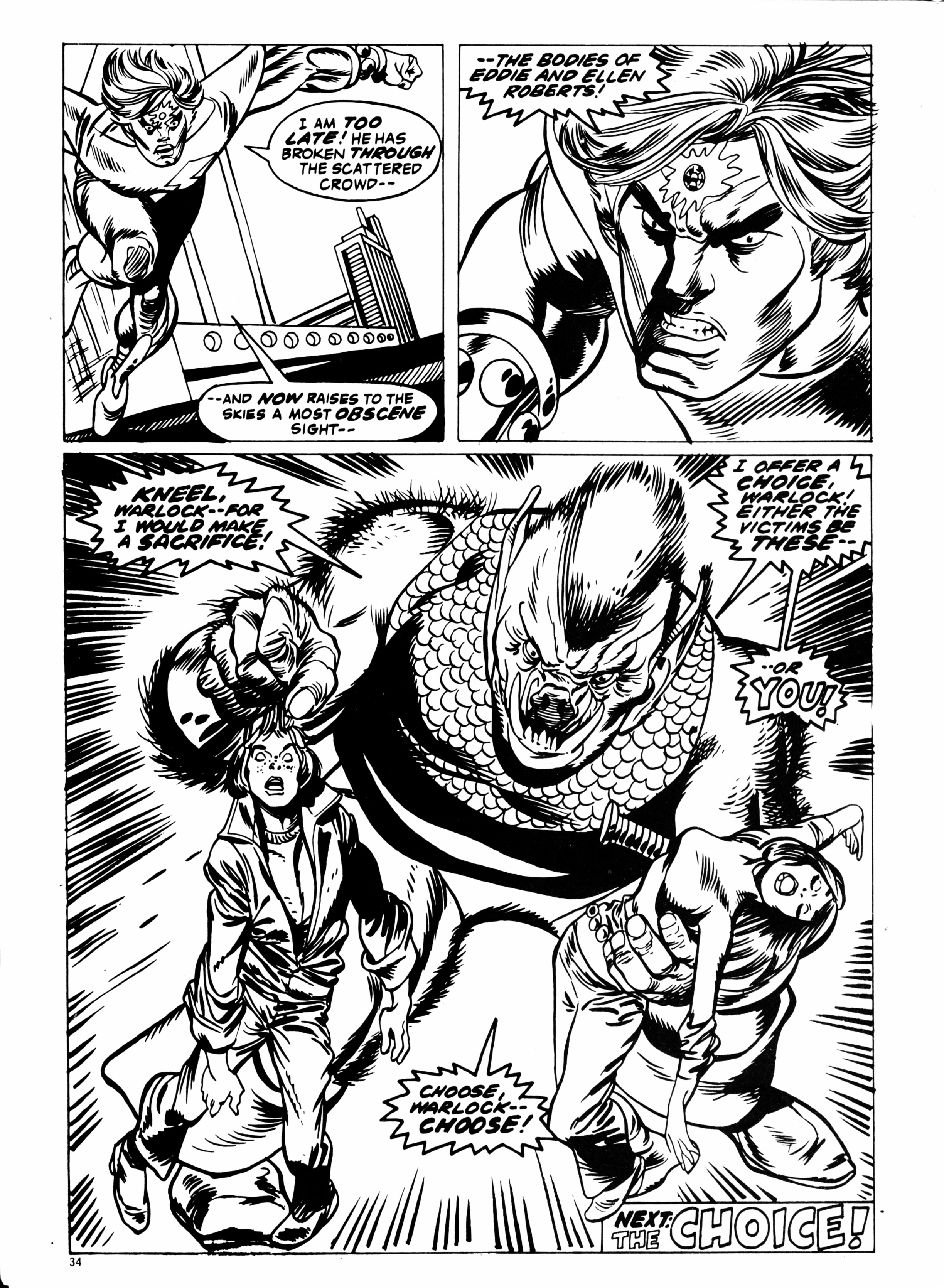 Read online Planet of the Apes (1974) comic -  Issue #38 - 34