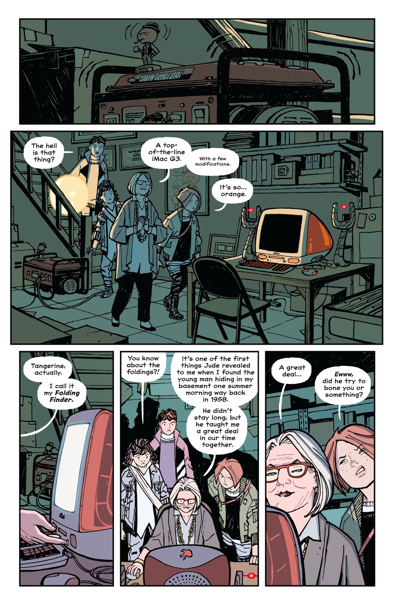 Read online Paper Girls comic -  Issue #17 - 19