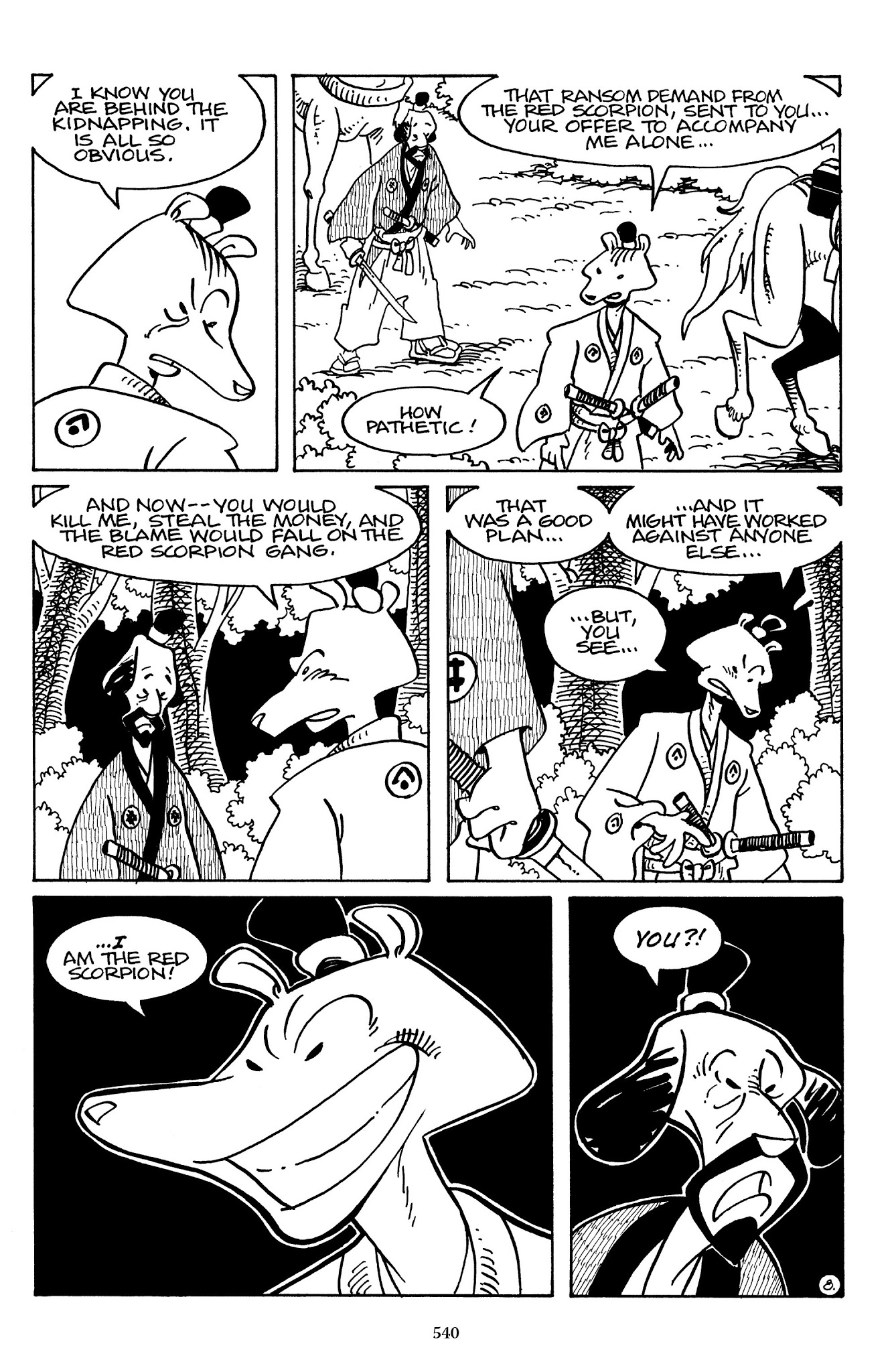 Read online The Usagi Yojimbo Saga comic -  Issue # TPB 7 - 532