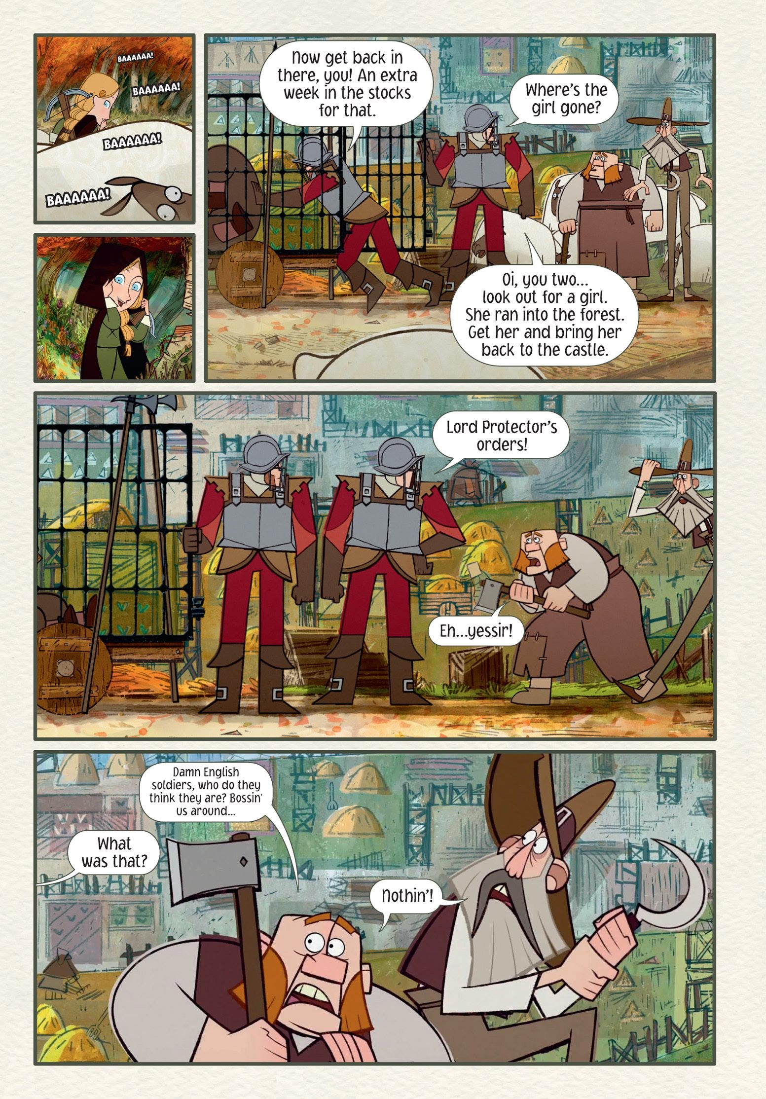 Read online Wolfwalkers: The Graphic Novel comic -  Issue # TPB (Part 1) - 67