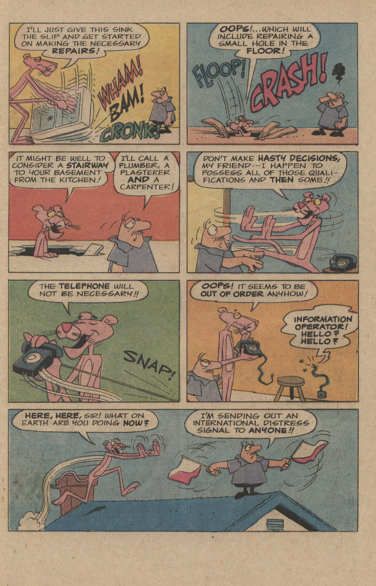 Read online The Pink Panther (1971) comic -  Issue #28 - 5