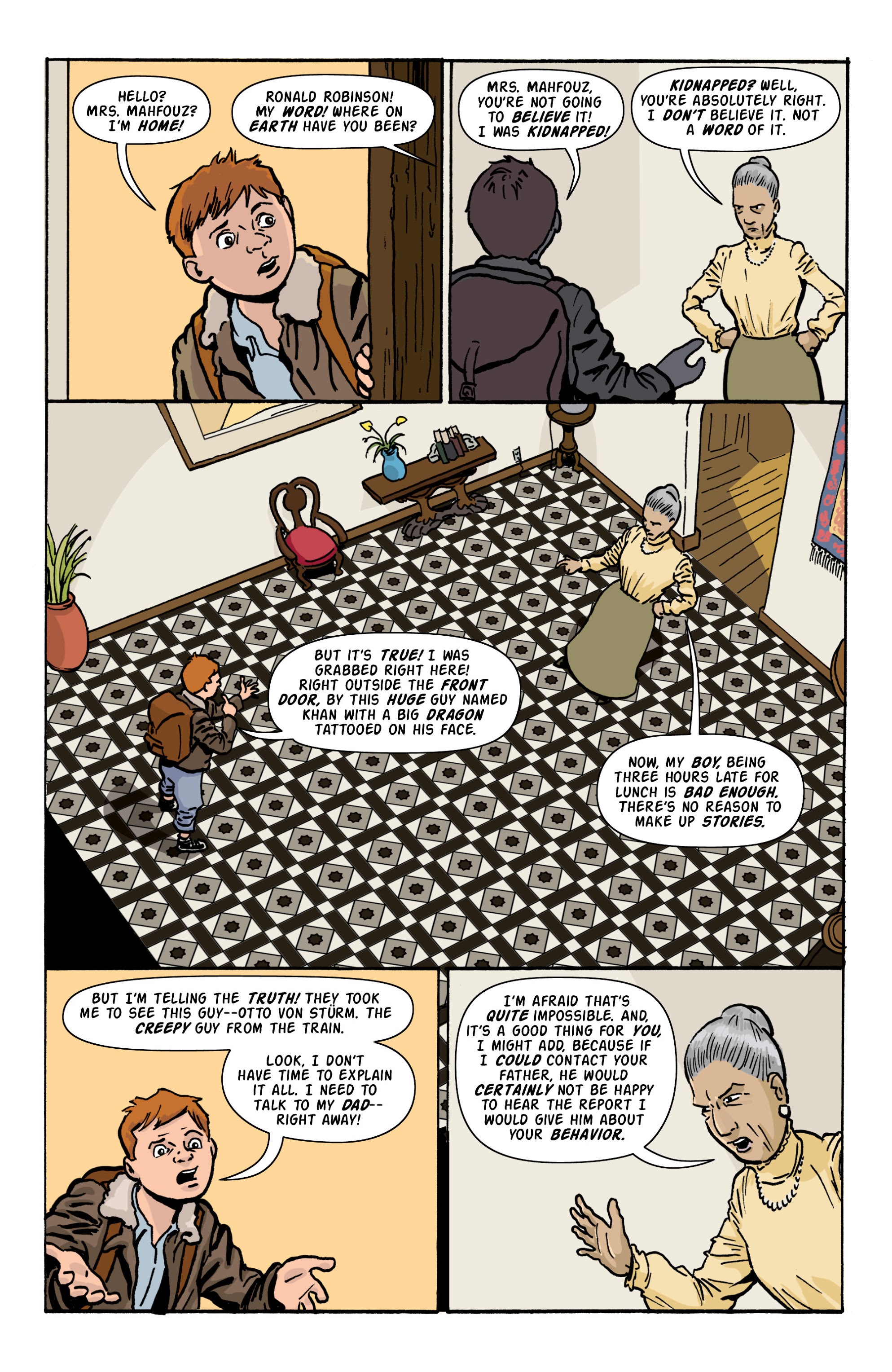 Read online Rocket Robinson and the Pharaoh's Fortune comic -  Issue # TPB (Part 1) - 83