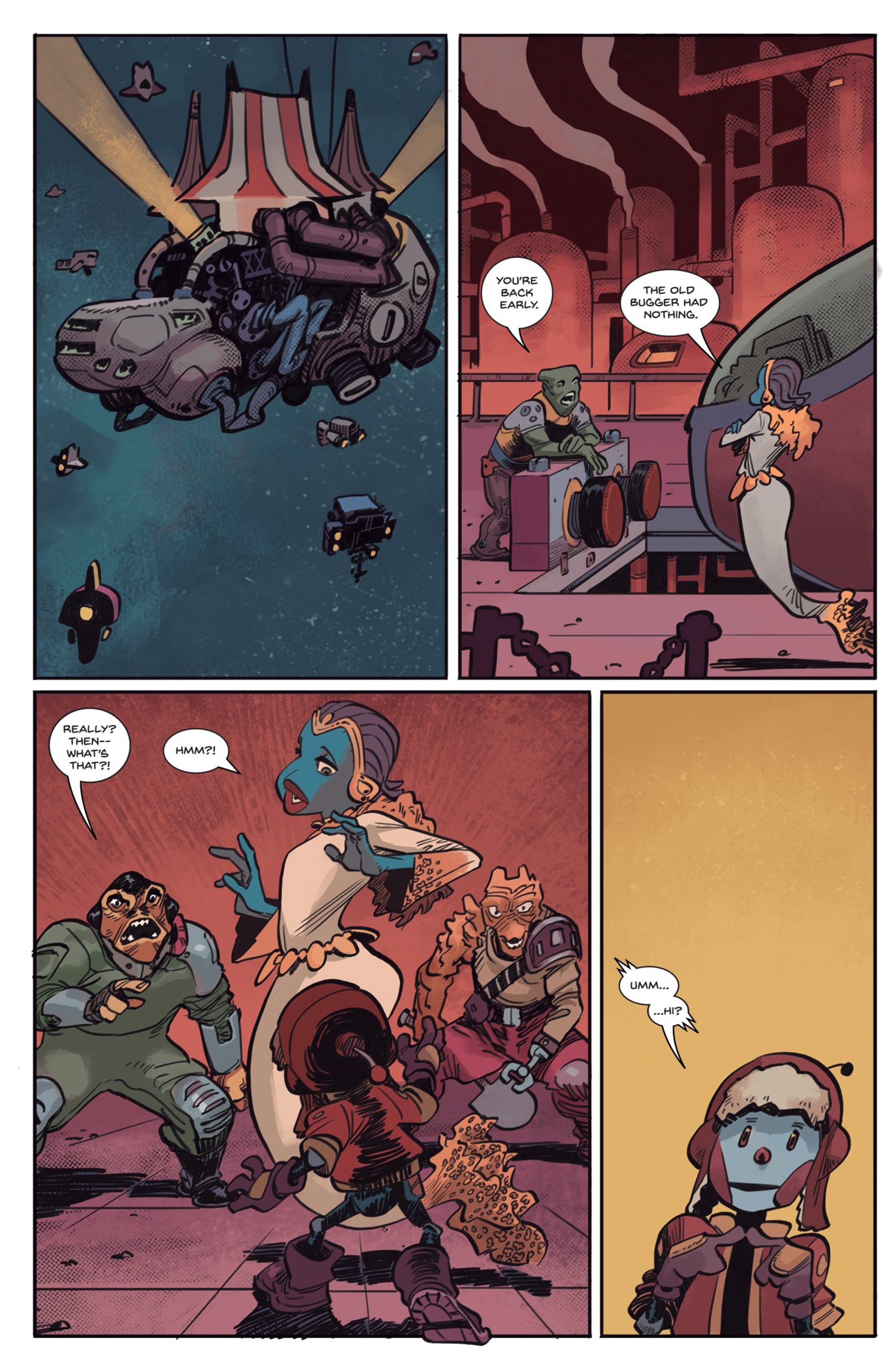 Read online Grimm Space P1-Nocchio comic -  Issue # Full - 7