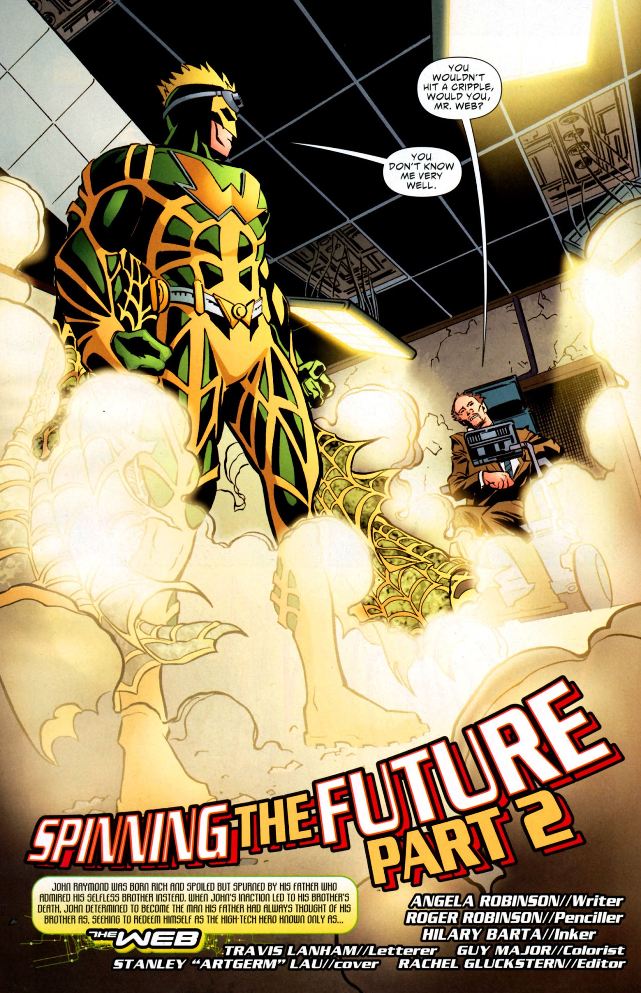 Read online The Web comic -  Issue #2 - 5