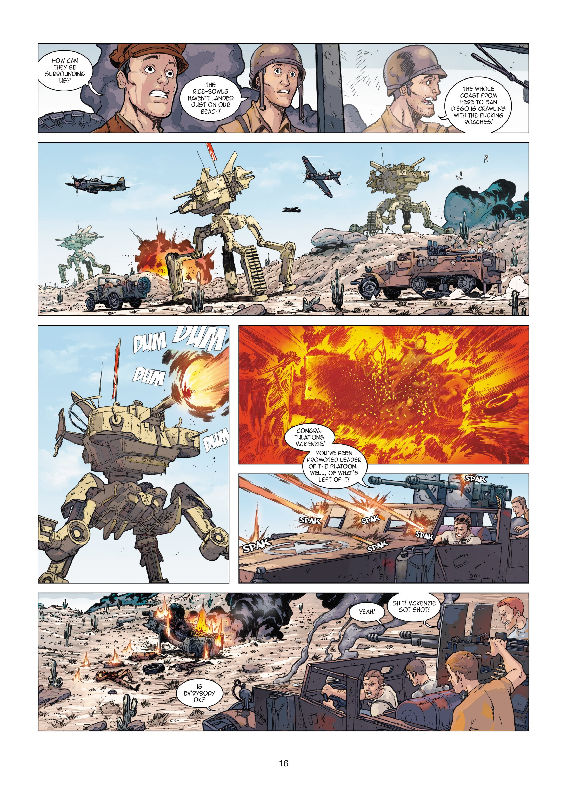 Read online Iron Squad comic -  Issue #3 - 16