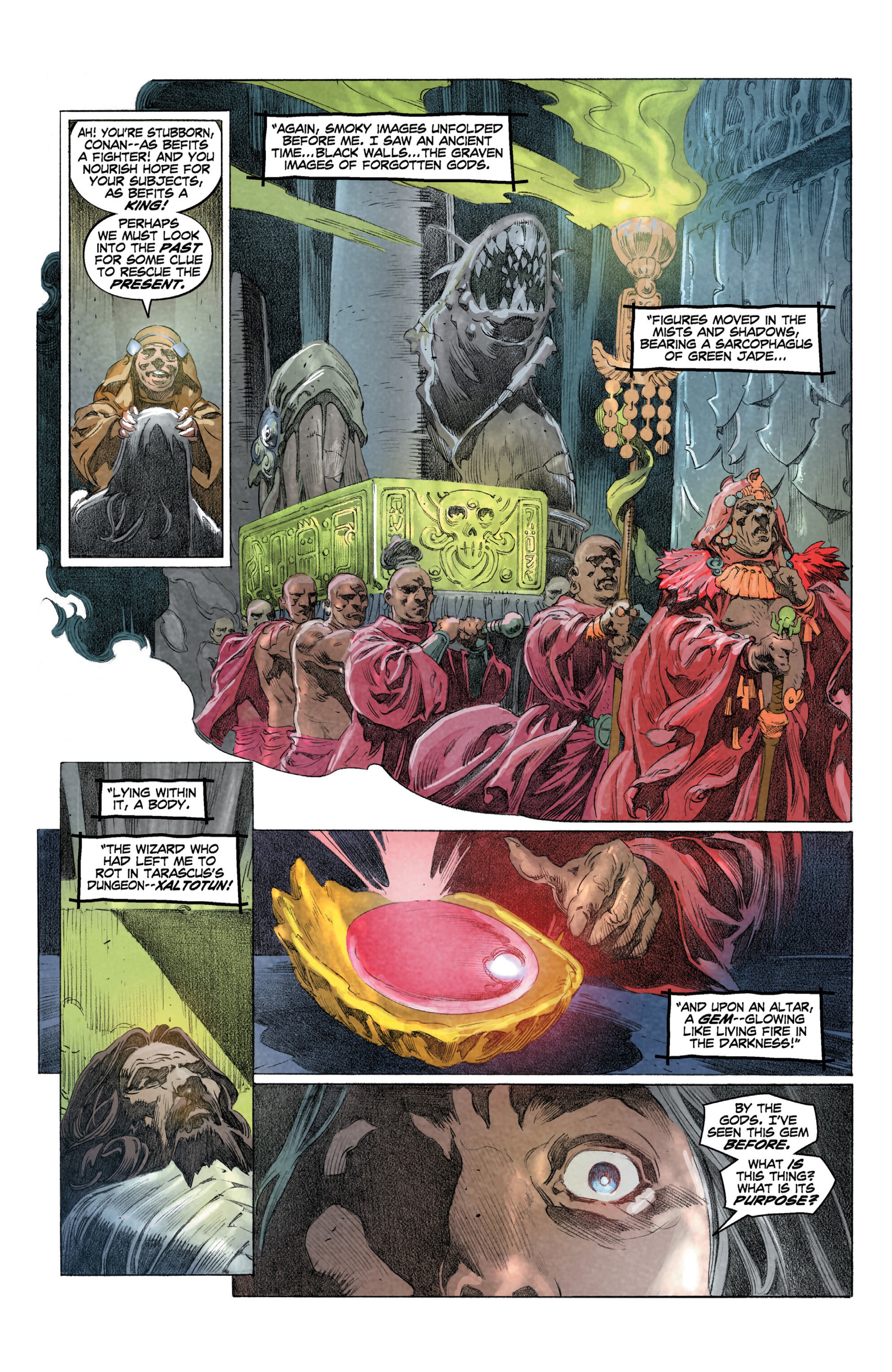 Read online King Conan Chronicles Epic Collection comic -  Issue # Wolves And Dragons (Part 1) - 96