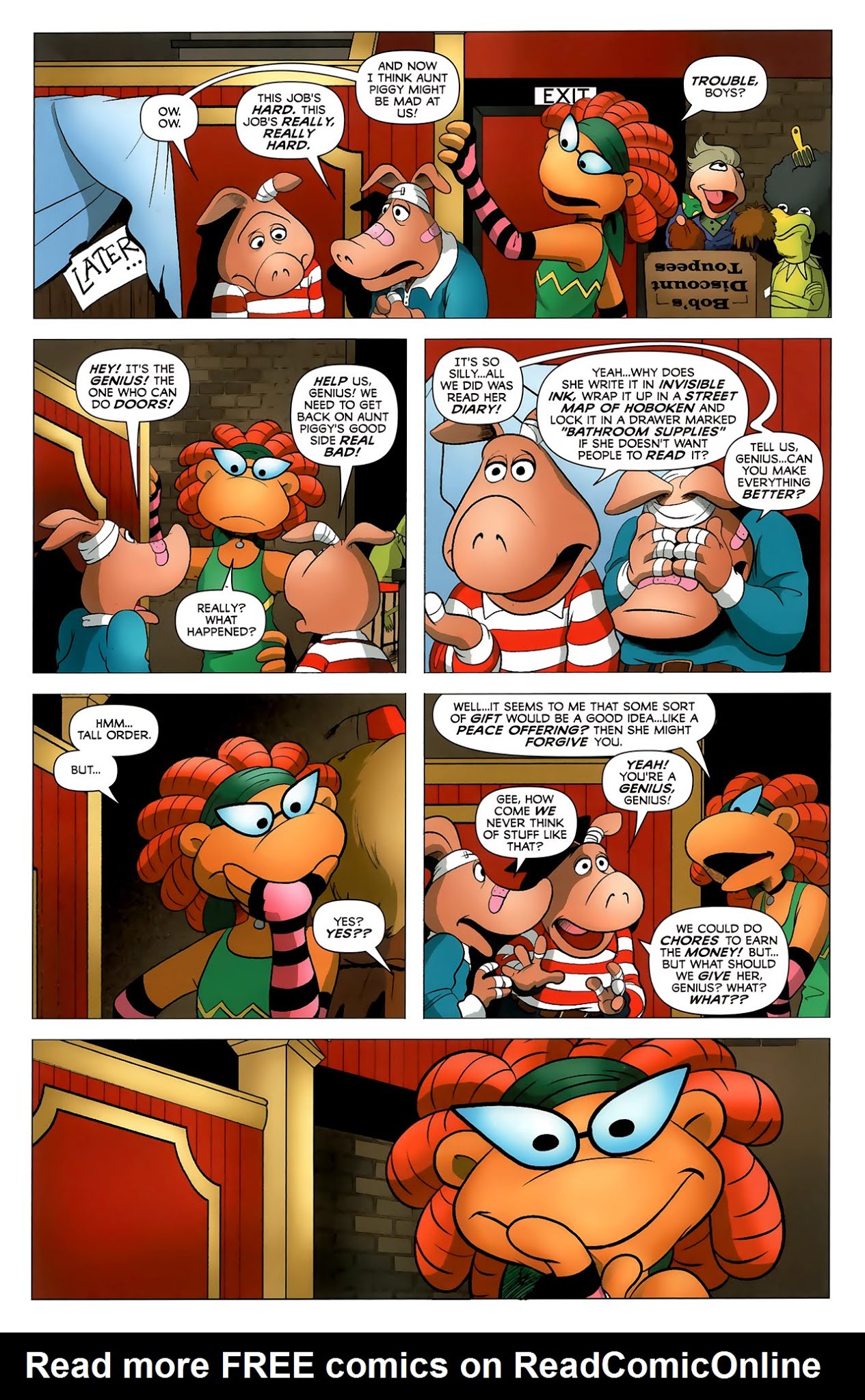 Read online The Muppet Show: The Comic Book comic -  Issue #5 - 13