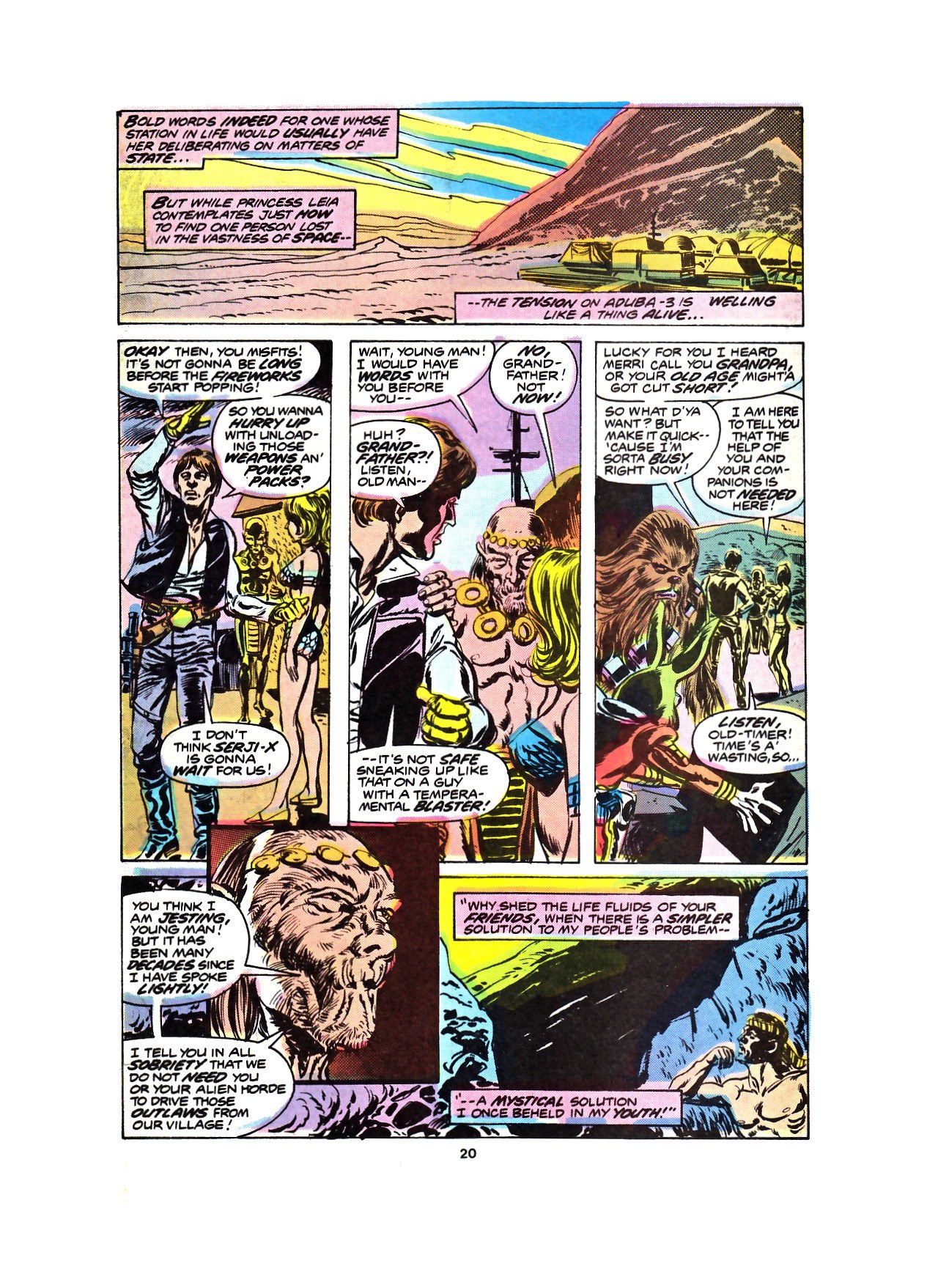 Read online Return of the Jedi comic -  Issue #23 - 20