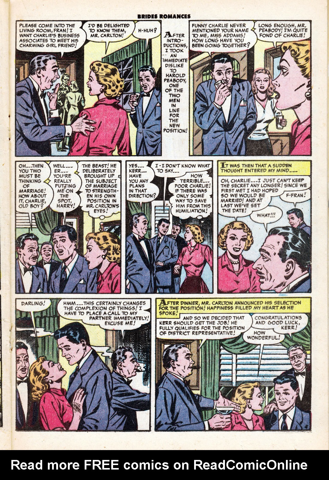 Read online Brides Romances comic -  Issue #6 - 21