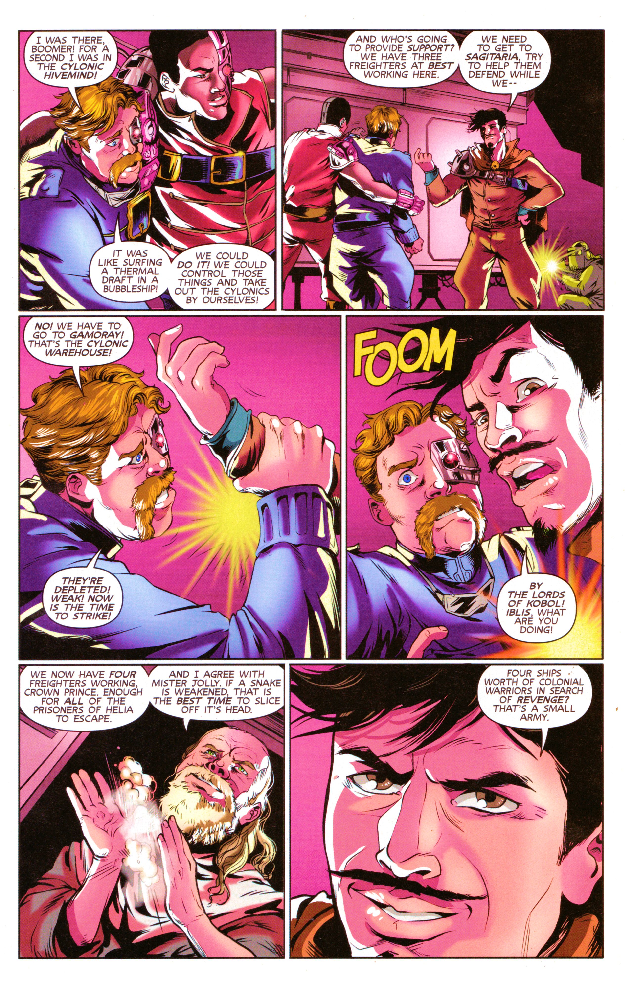Read online Steampunk Battlestar Galactica 1880 comic -  Issue #3 - 9