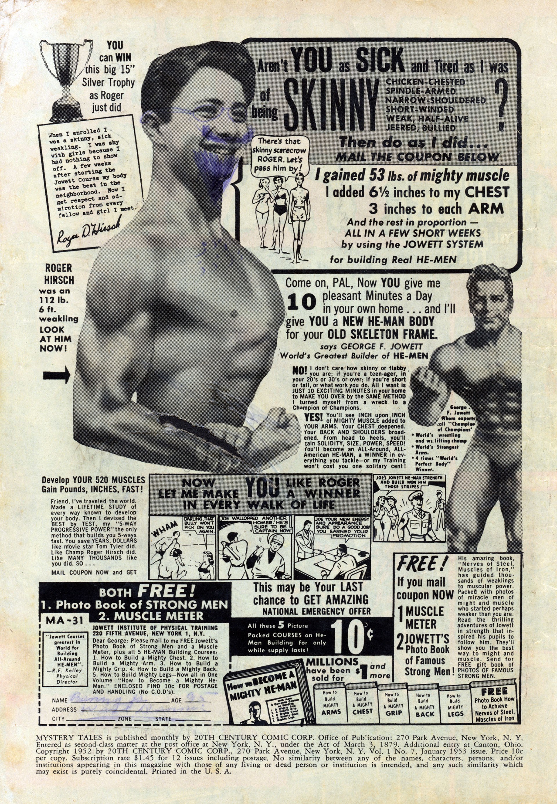 Read online Mystery Tales comic -  Issue #7 - 3