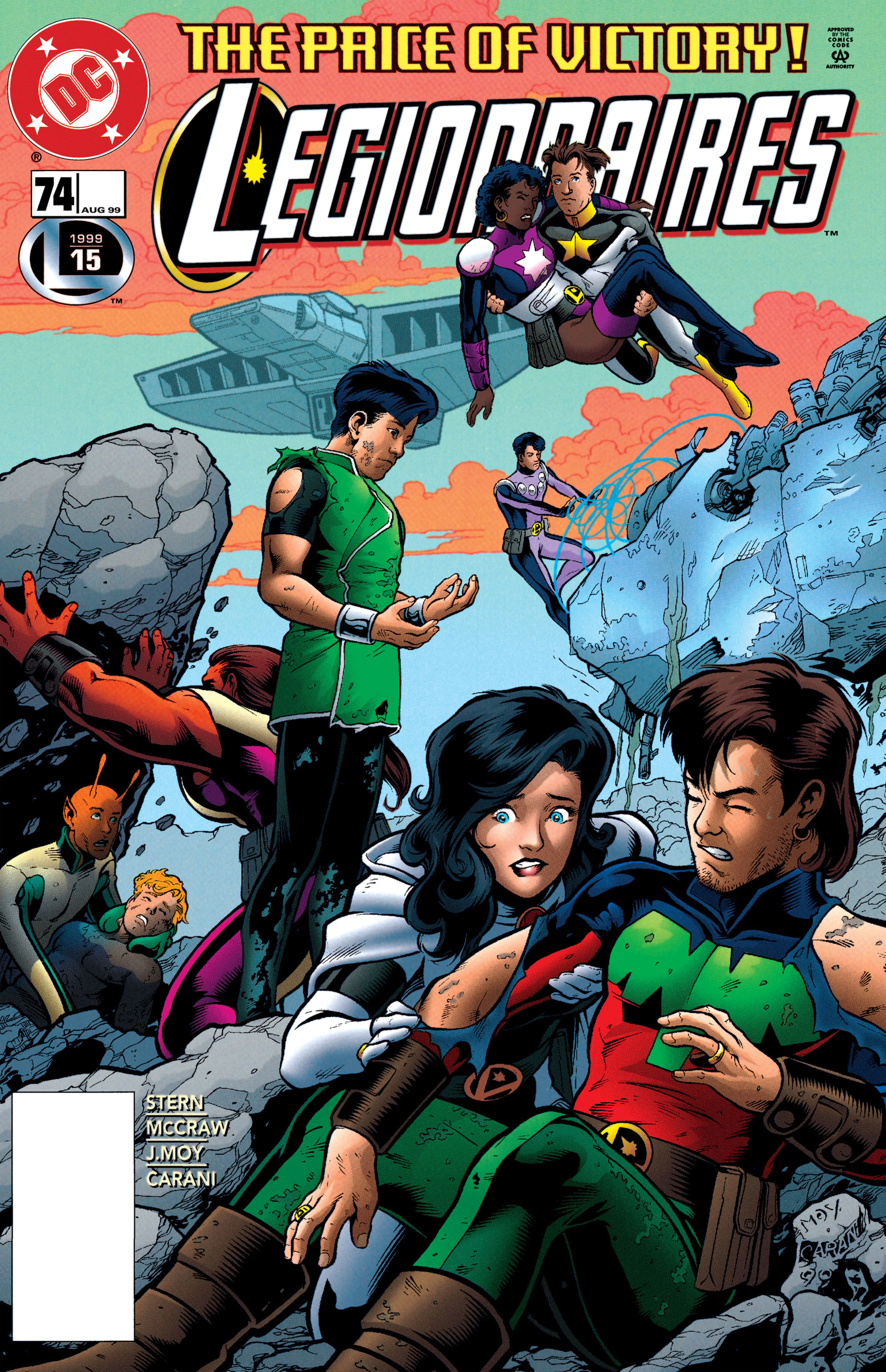Read online Legionnaires comic -  Issue #74 - 1