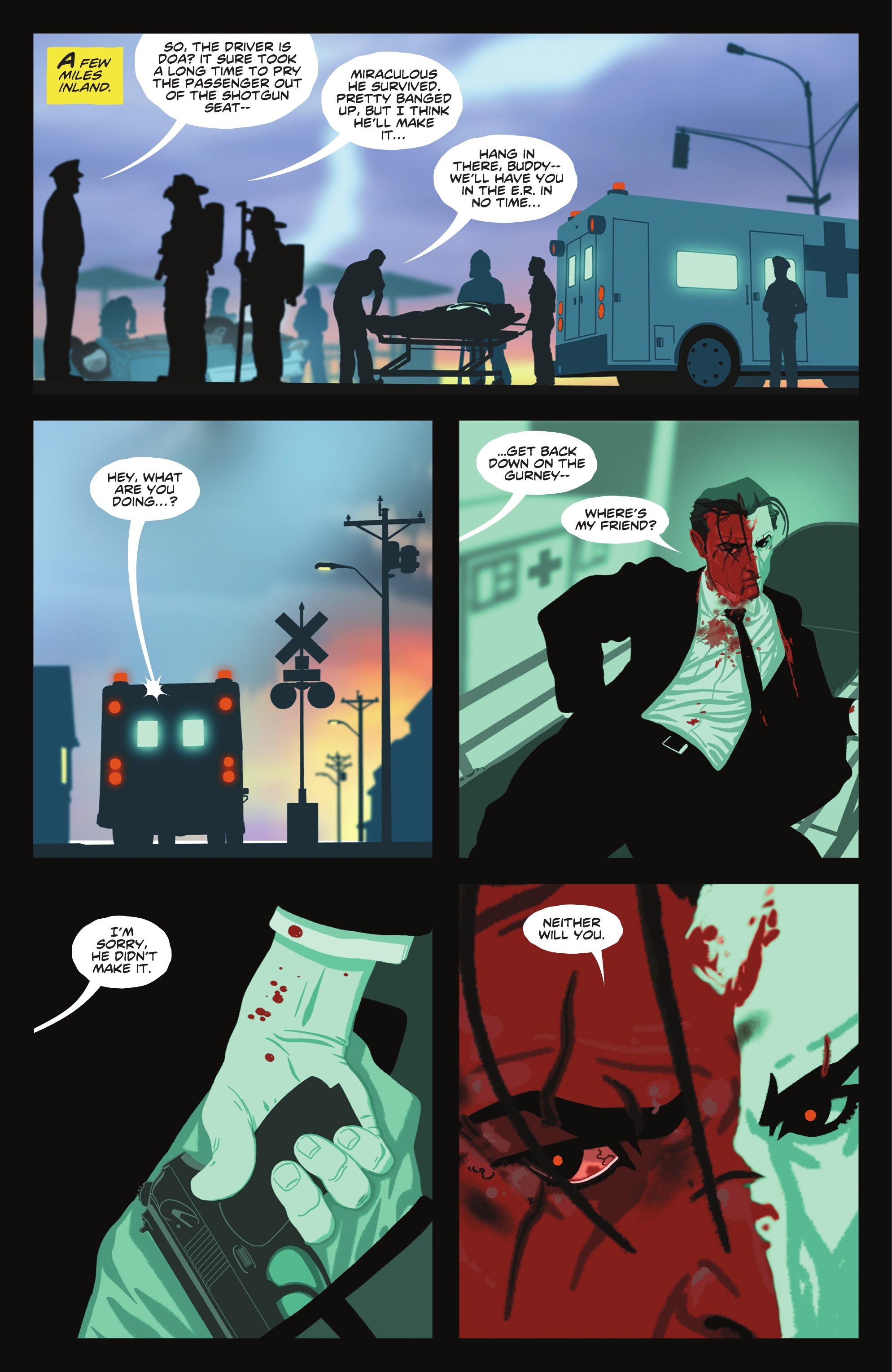 Read online Spy Hunter & Paper Boy comic -  Issue #2 - 13