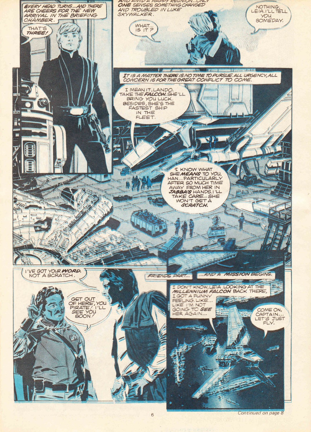 Read online Return of the Jedi comic -  Issue #5 - 6