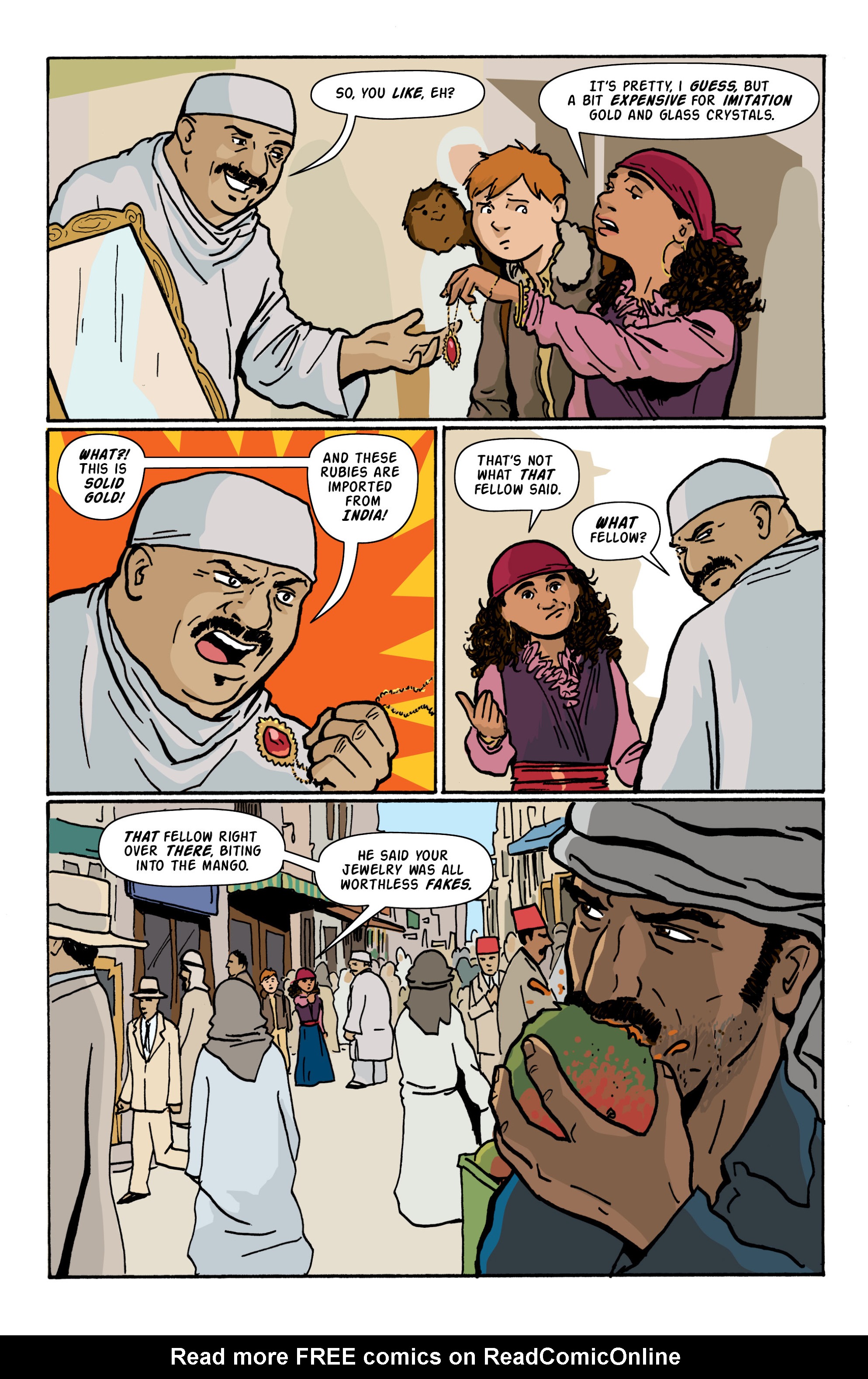 Read online Rocket Robinson and the Pharaoh's Fortune comic -  Issue # TPB (Part 2) - 33