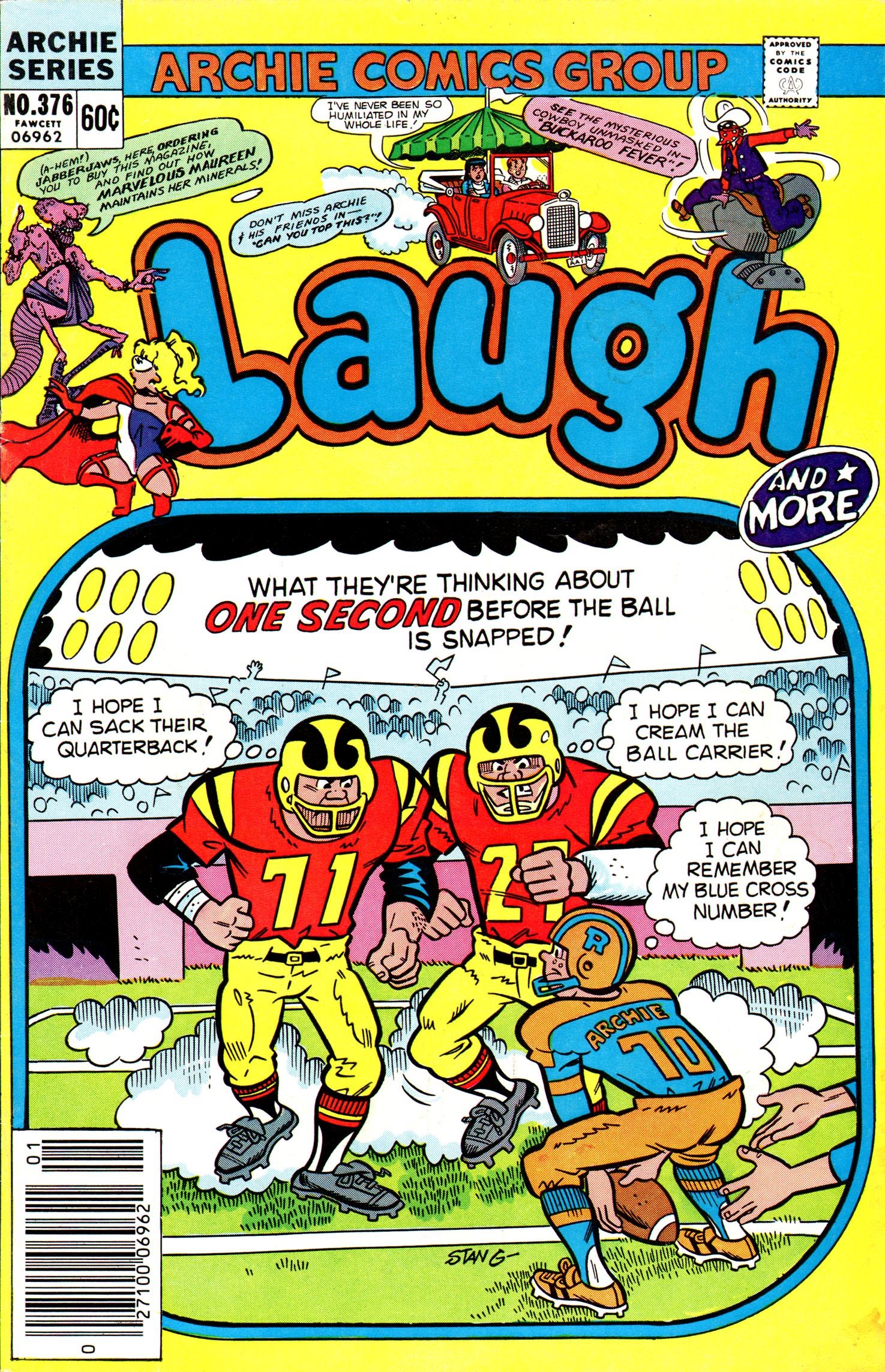 Read online Laugh (Comics) comic -  Issue #376 - 1