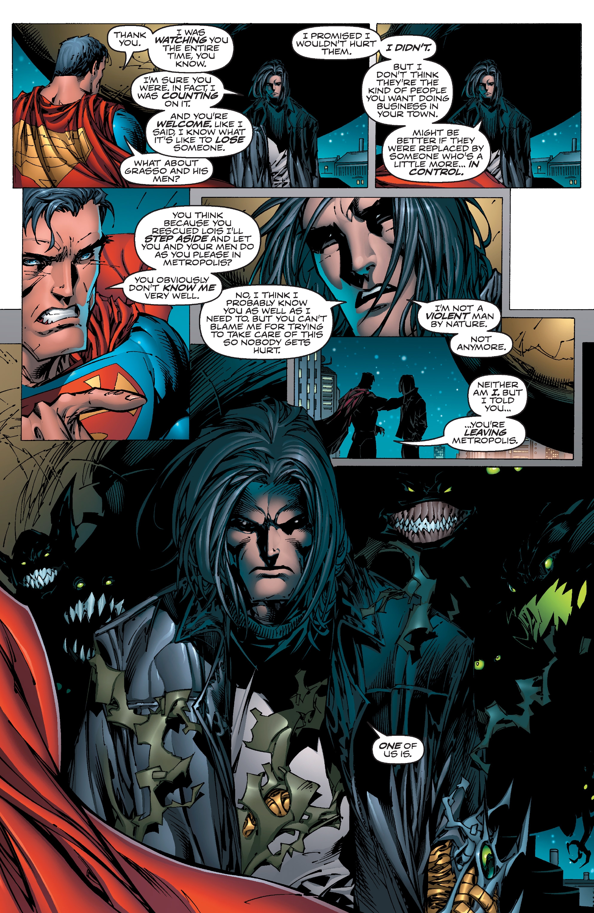 Read online The Darkness: Darkness/Batman & Darkness/Superman 20th Anniversary Collection comic -  Issue # TPB (Part 1) - 74