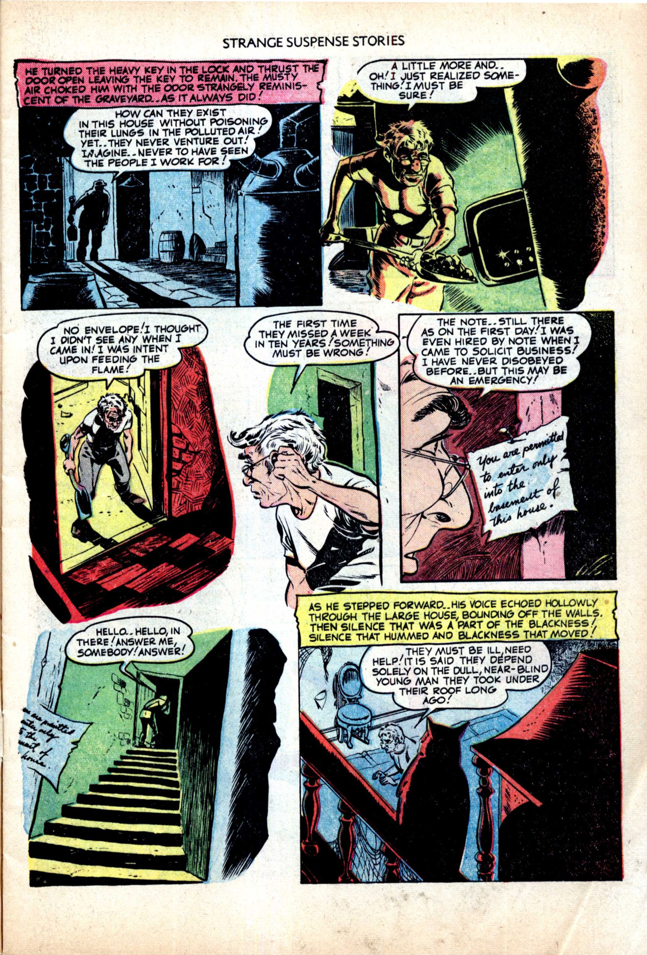 Read online Strange Suspense Stories (1952) comic -  Issue #1 - 5