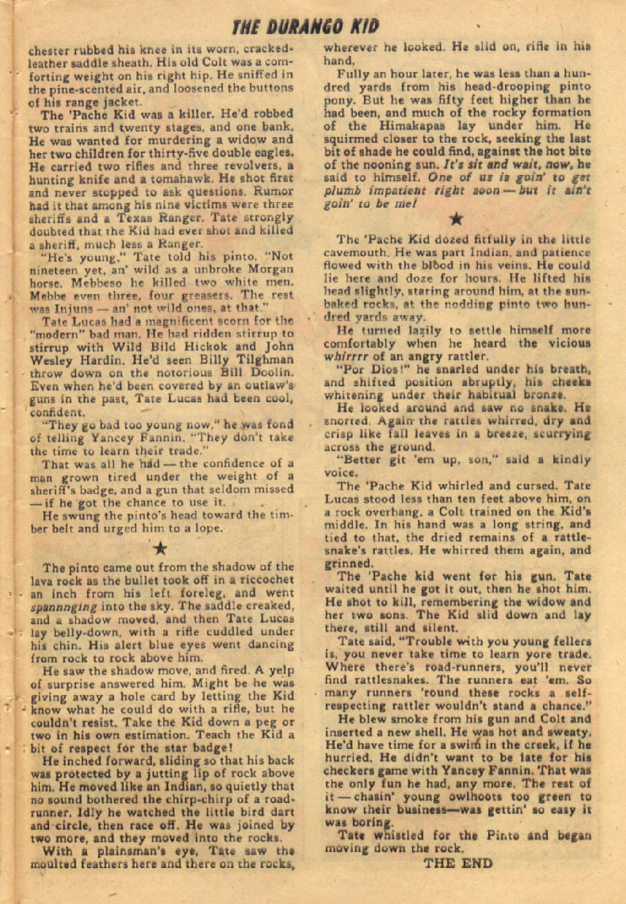 Read online Charles Starrett as The Durango Kid comic -  Issue #12 - 27